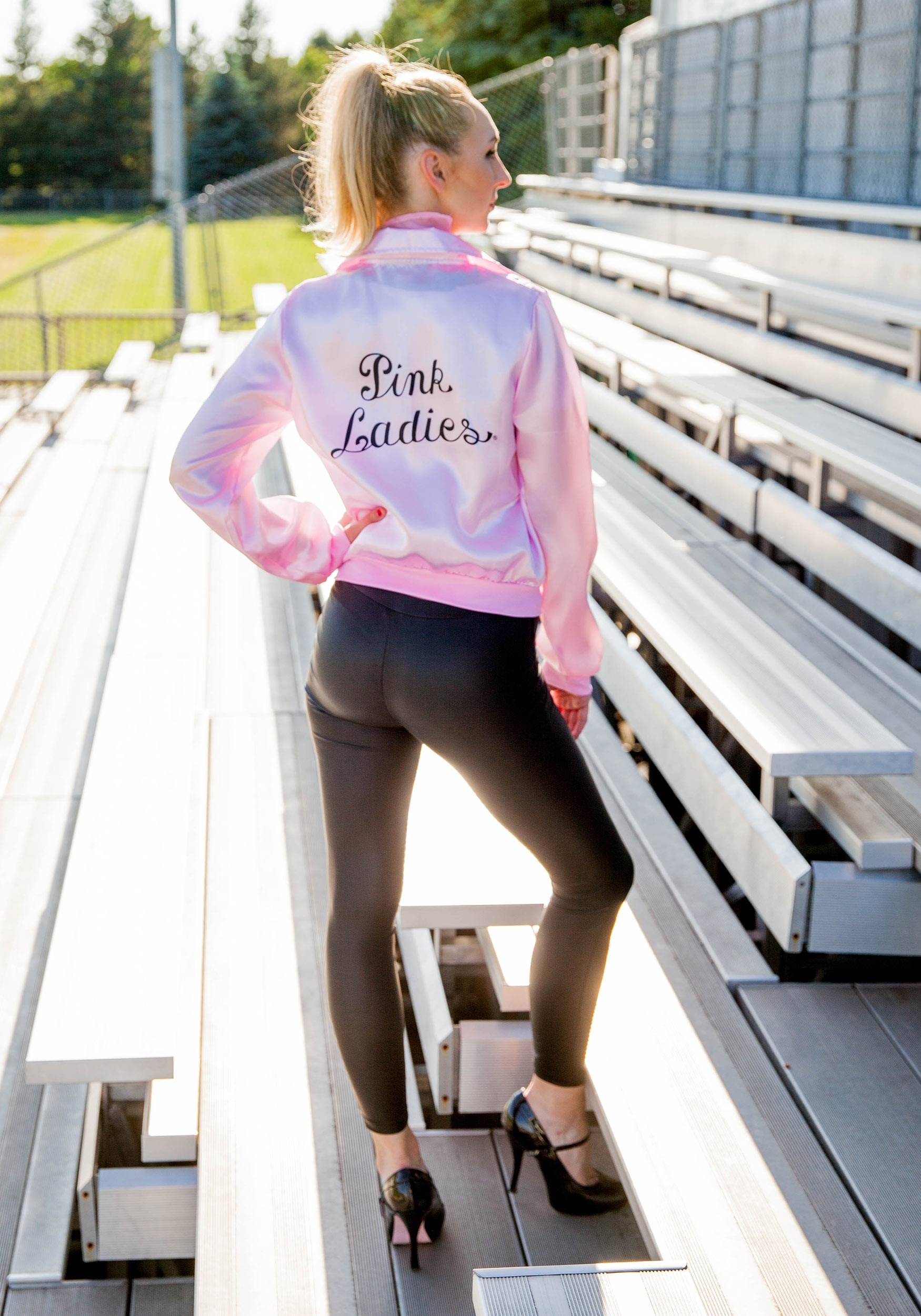 Grease Plus Size Pink Ladies Costume Jacket