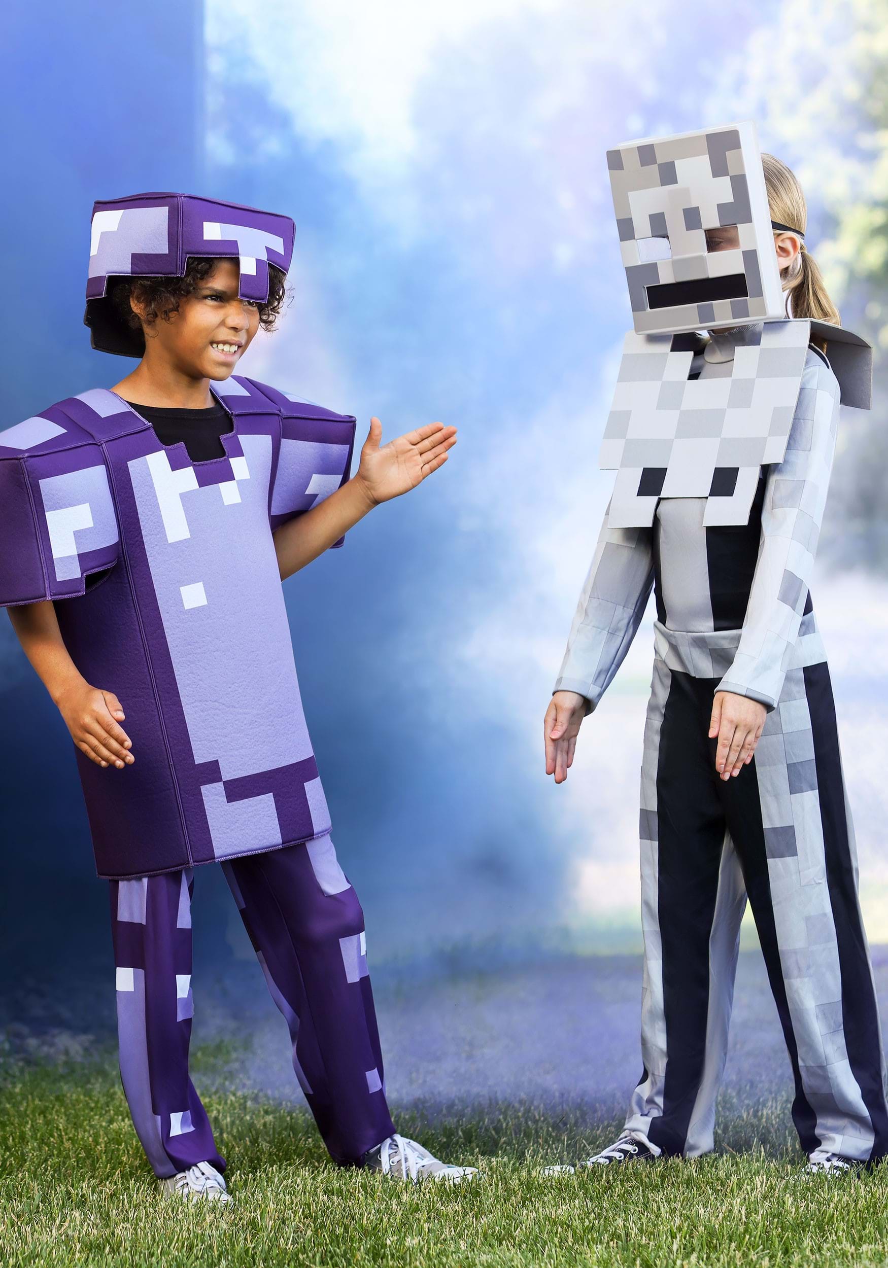 Kid's Minecraft Enchanted Armor Deluxe Kid's Costume