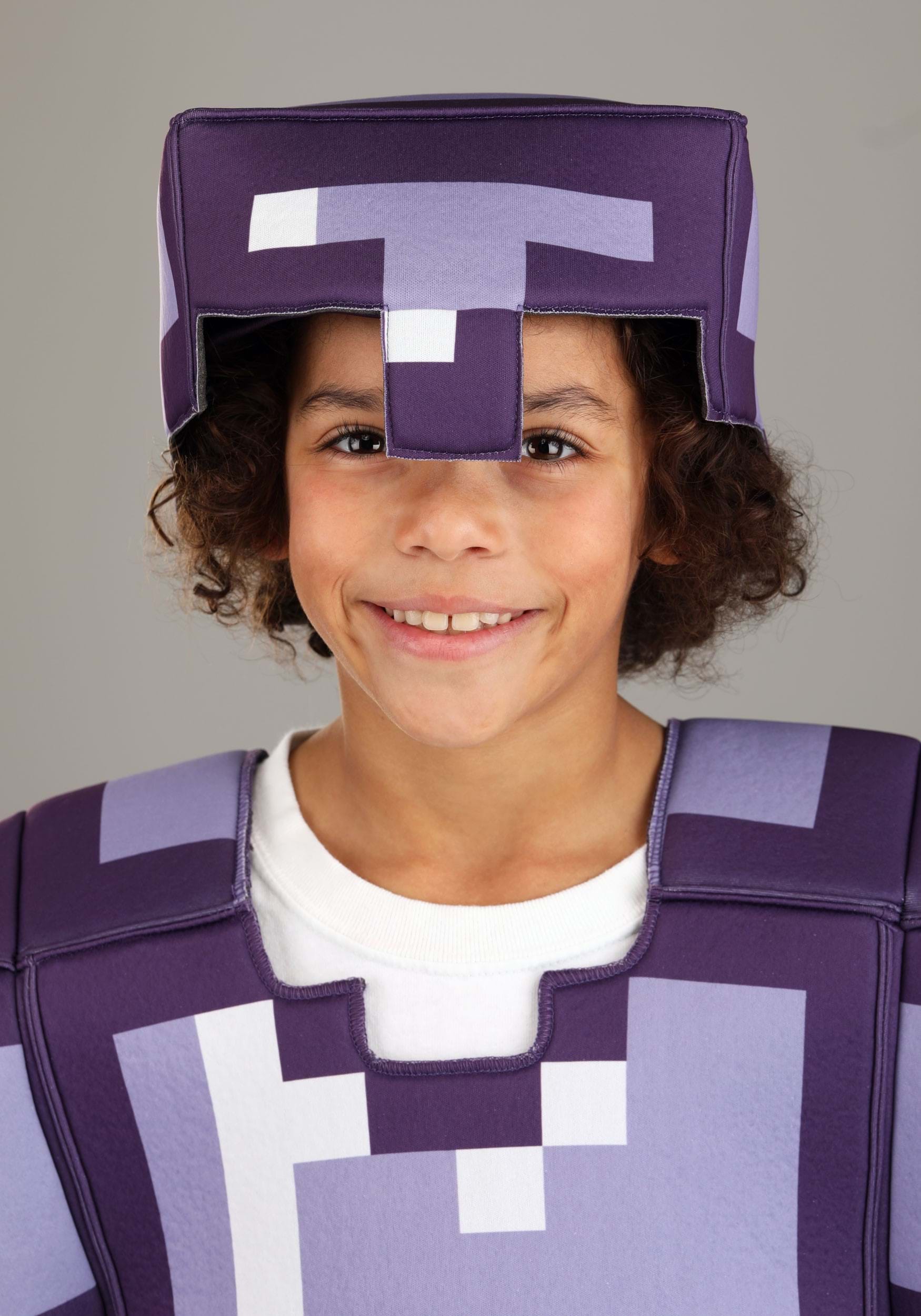 Kid's Minecraft Enchanted Armor Deluxe Kid's Costume