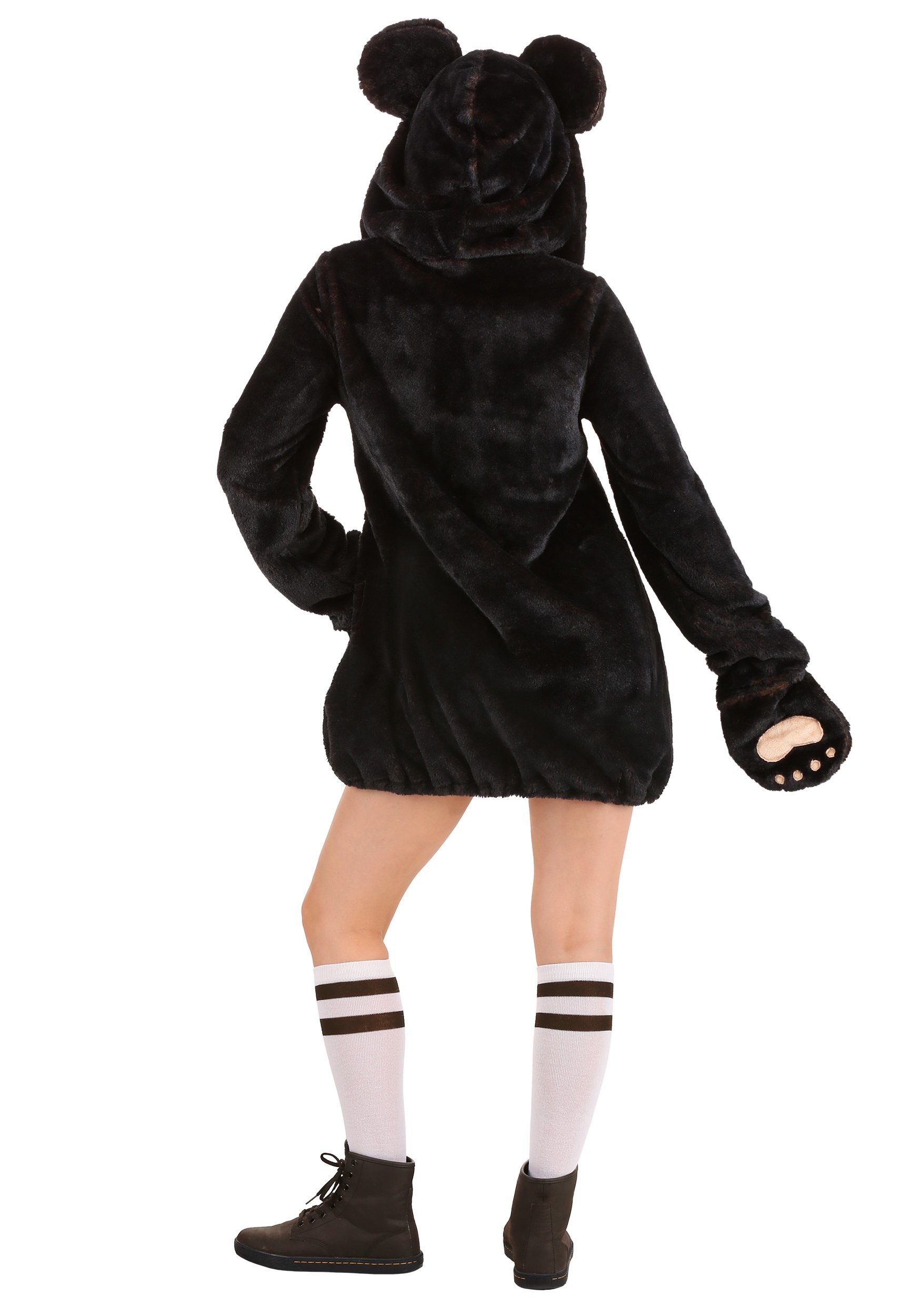 Women's Cozy Brown Bear Costume