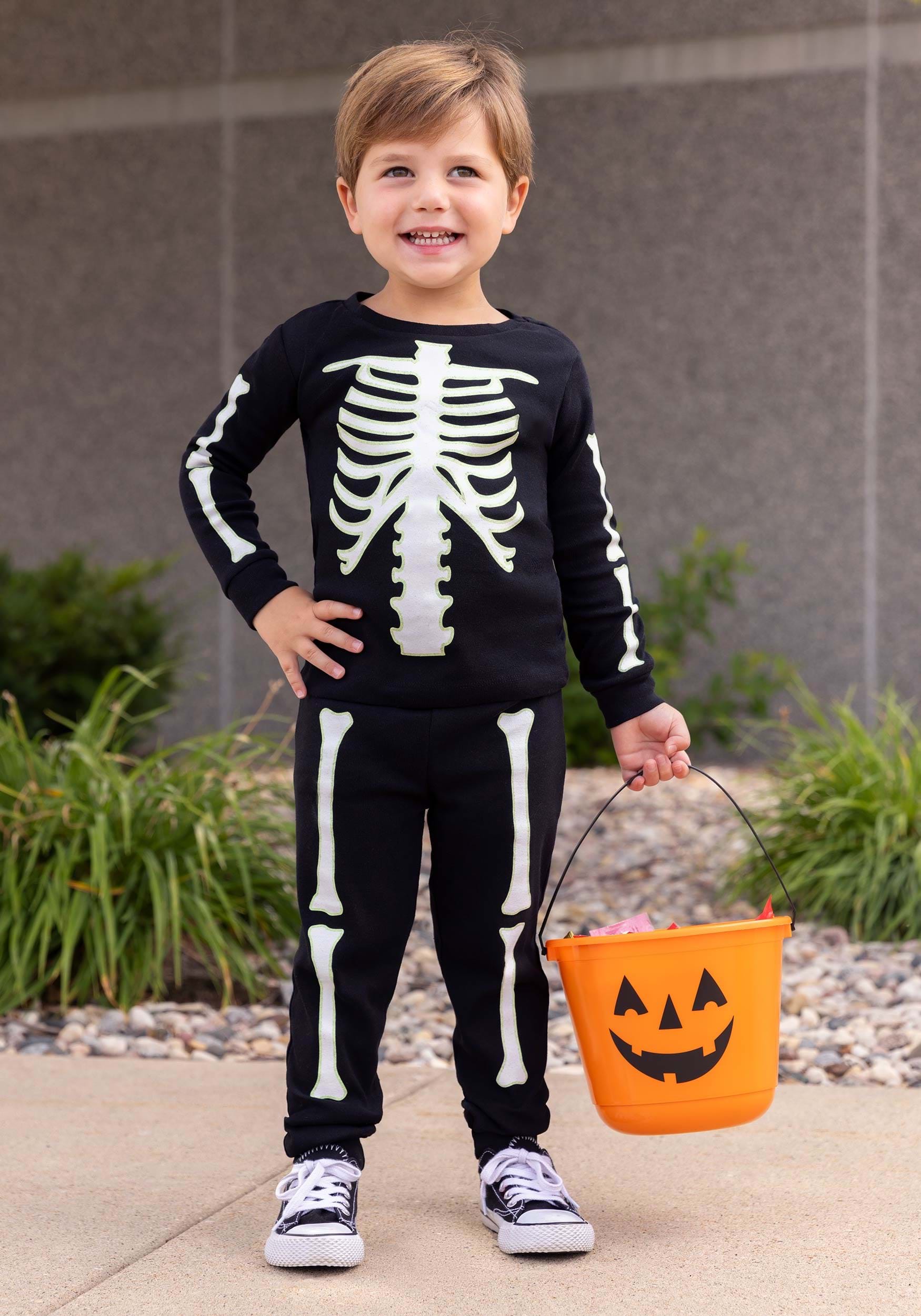 2 Piece Skeleton Jogger Sleep Set for Toddlers