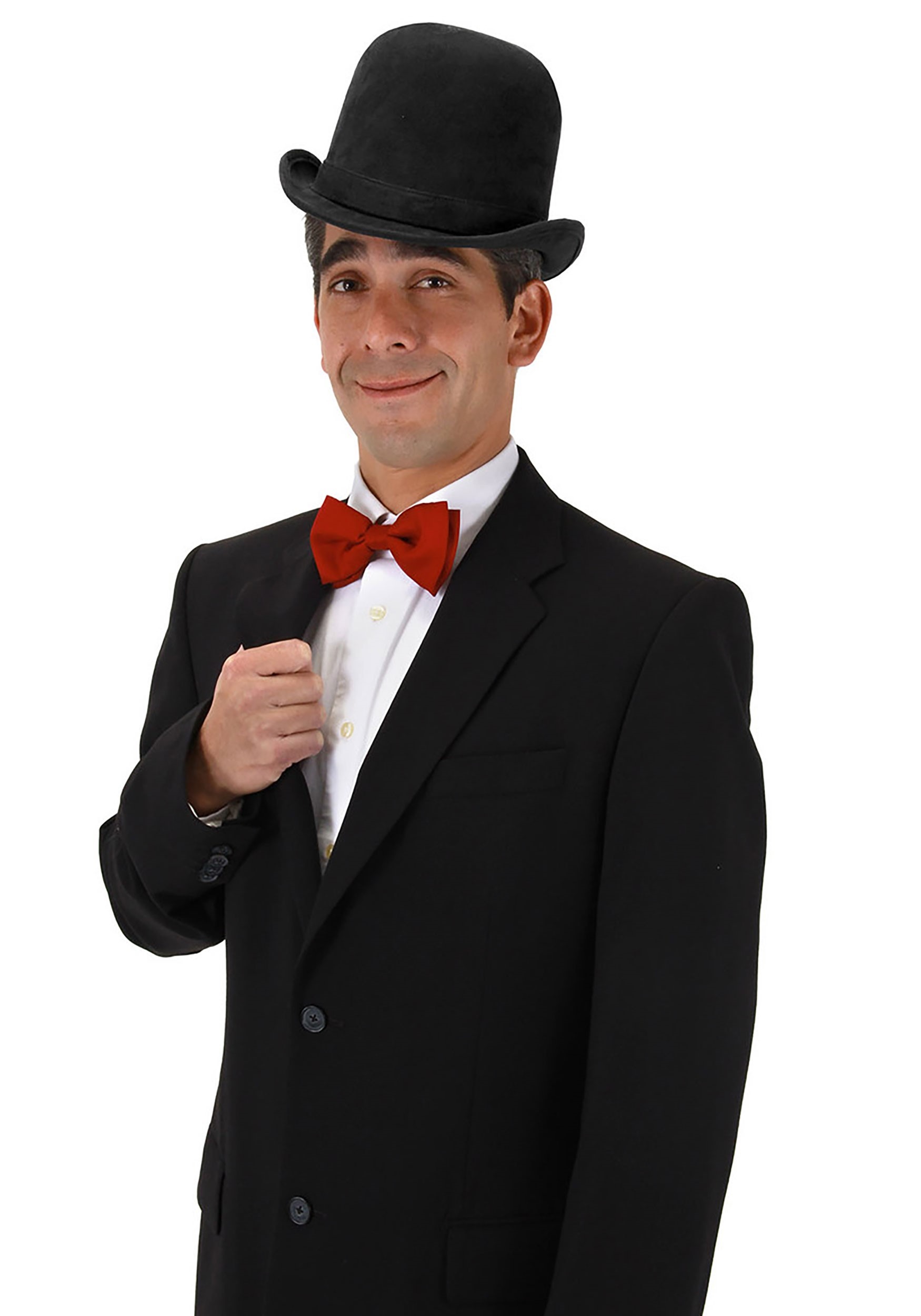 Adult Black Derby Costume Hat