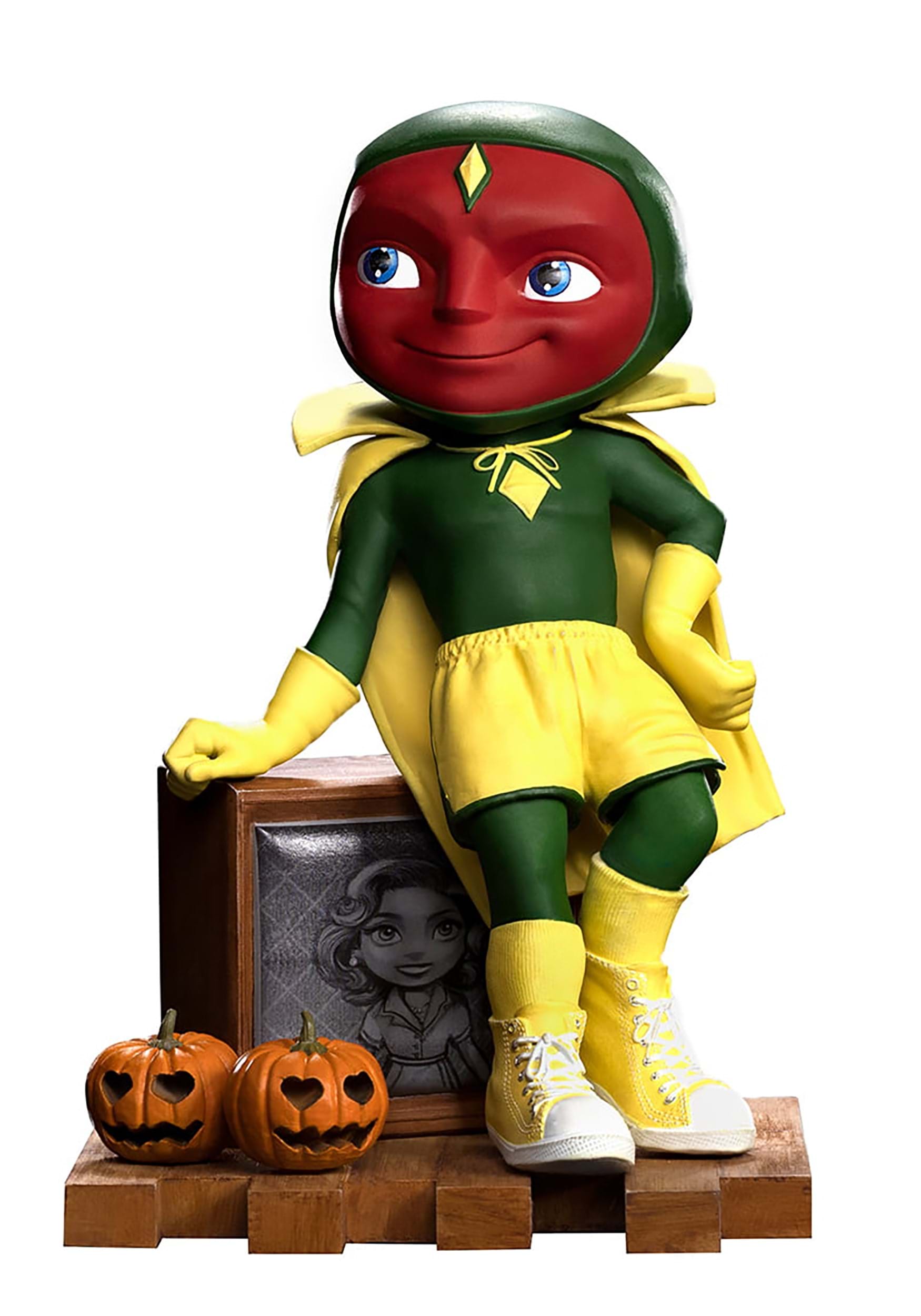 Vision Halloween Version MiniCo WandaVision Figure 1 Vision Halloween Version MiniCo WandaVision Figure