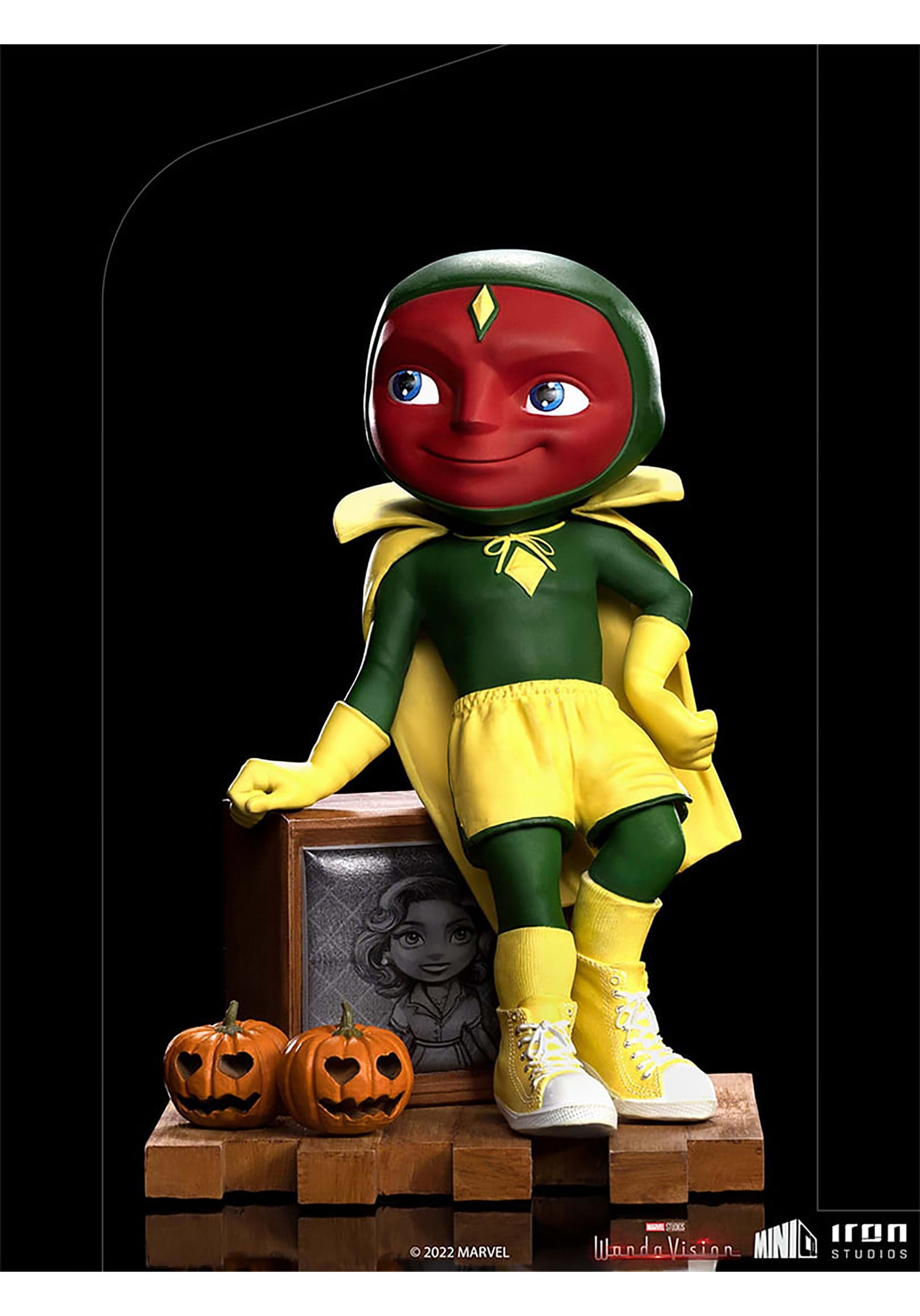 Vision Halloween Version MiniCo WandaVision Figure 2 Vision Halloween Version MiniCo WandaVision Figure