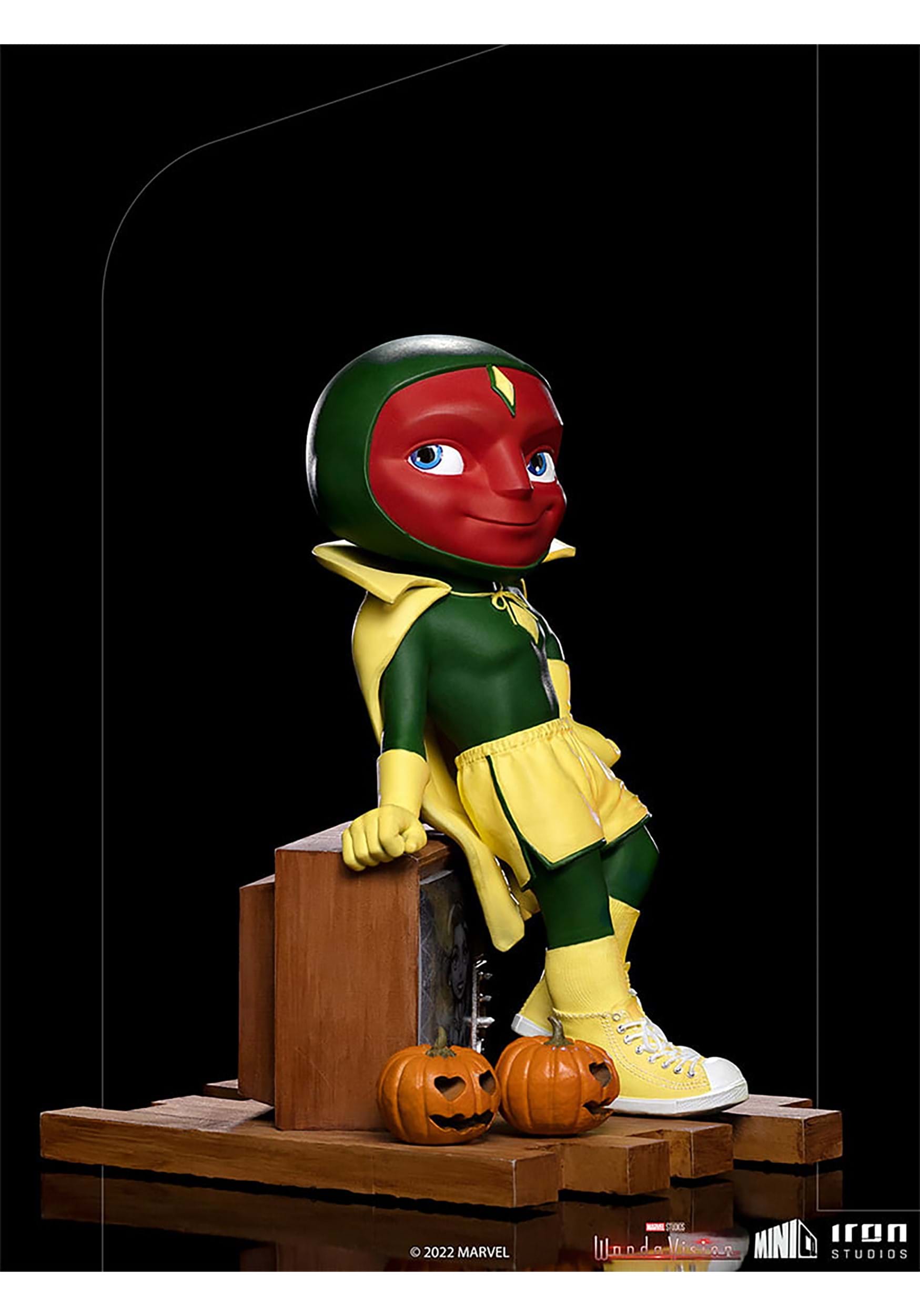 Vision Halloween Version MiniCo WandaVision Figure 4 Vision Halloween Version MiniCo WandaVision Figure