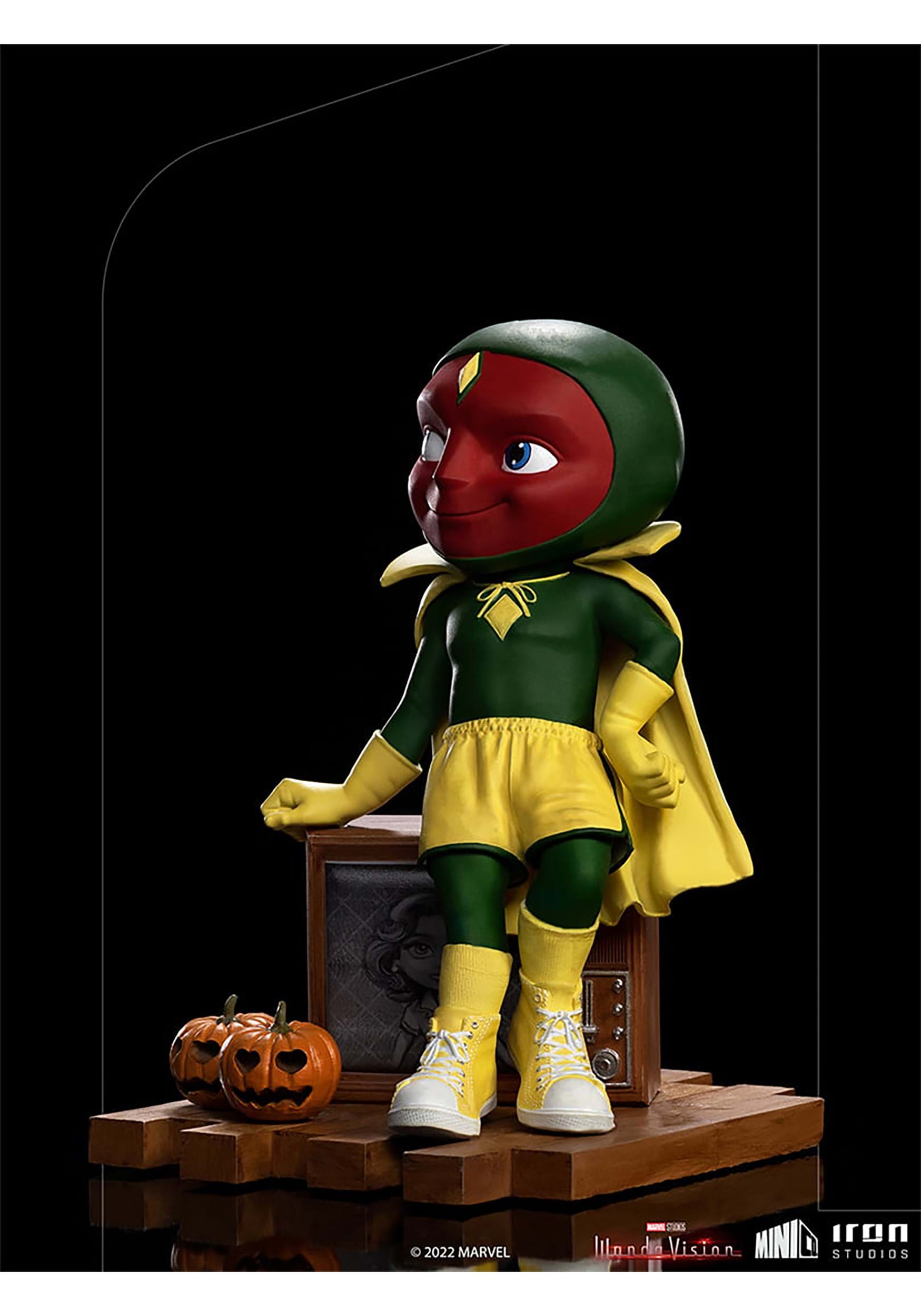 Vision Halloween Version MiniCo WandaVision Figure 5 Vision Halloween Version MiniCo WandaVision Figure