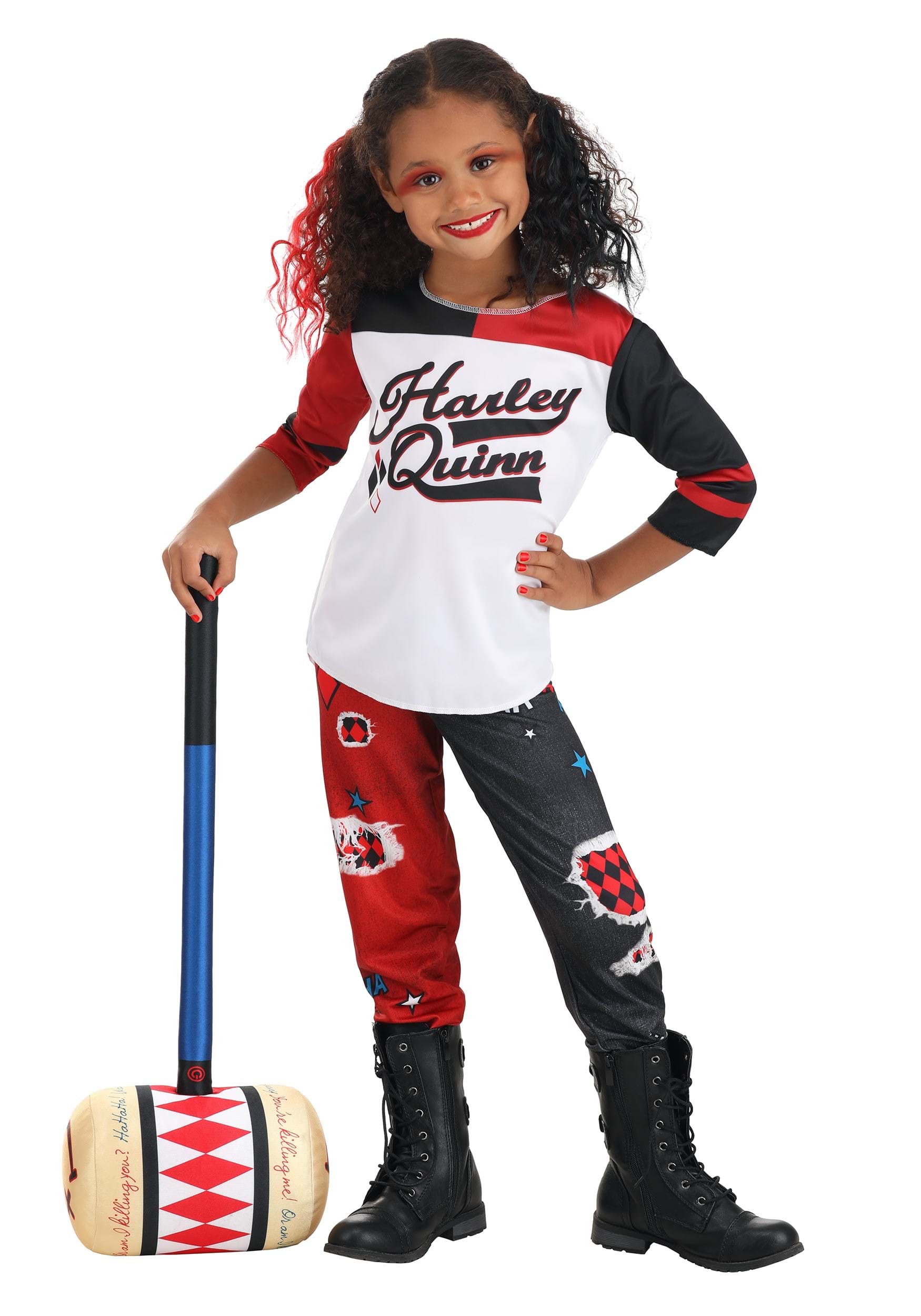 Harley Quinn Squad Costume for Girls