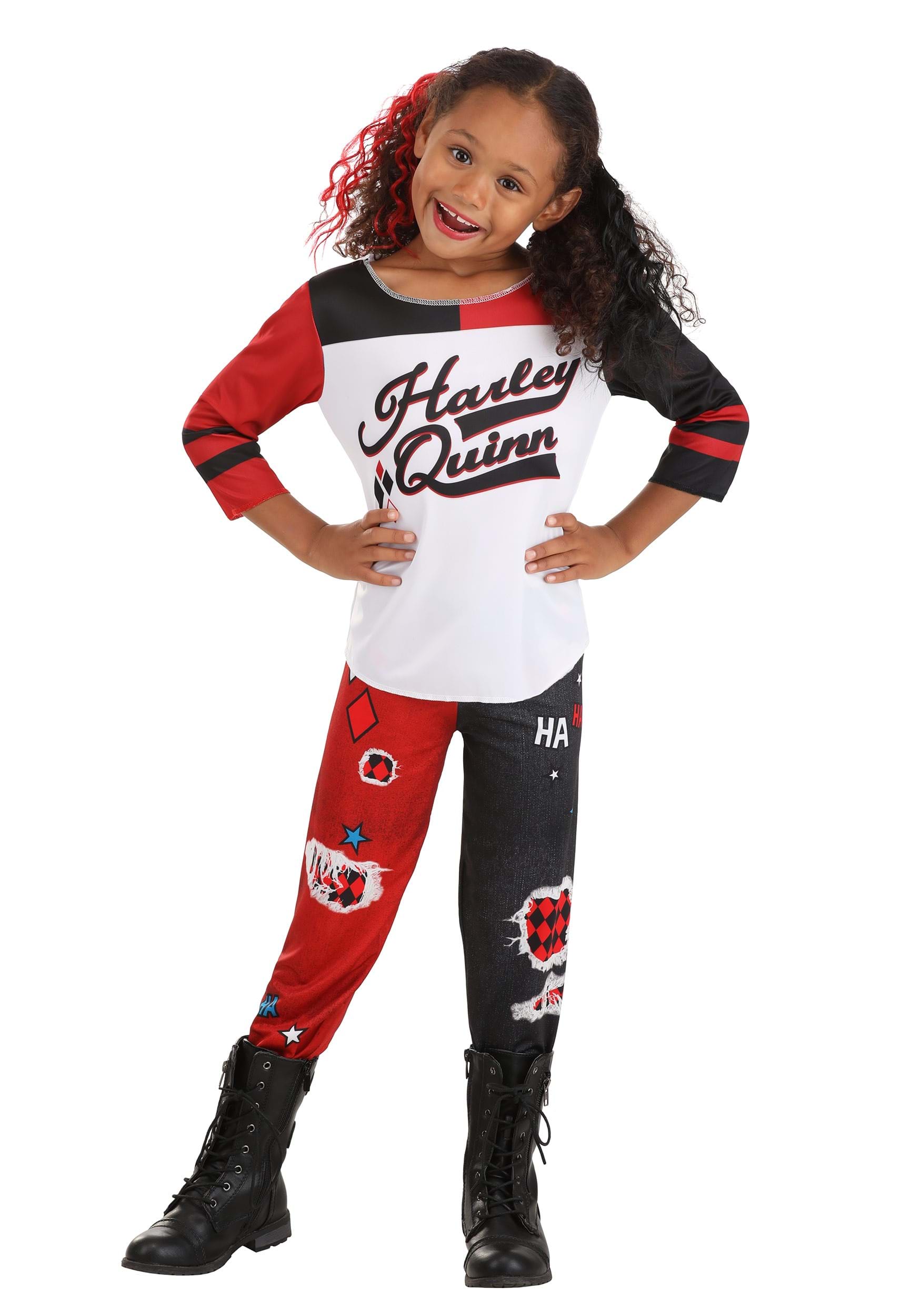 Harley Quinn Squad Costume for Girls