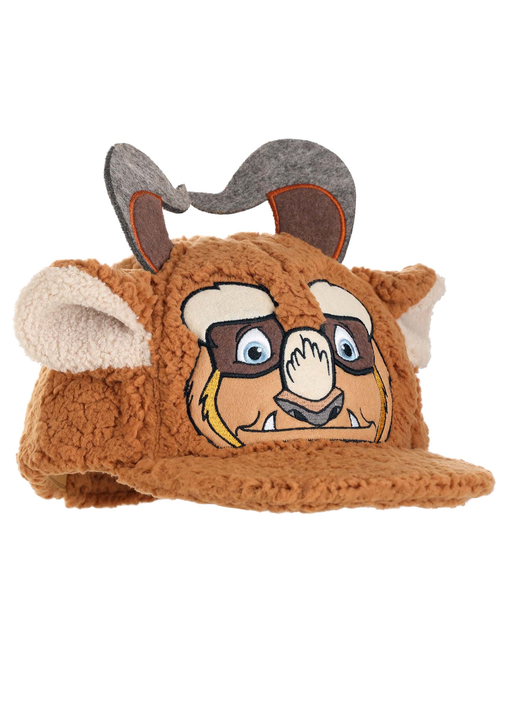Disney Beauty and the Beast Costume Beast Fuzzy Cap 7 Disney Beauty and the Beast Costume Beast Fuzzy Cap