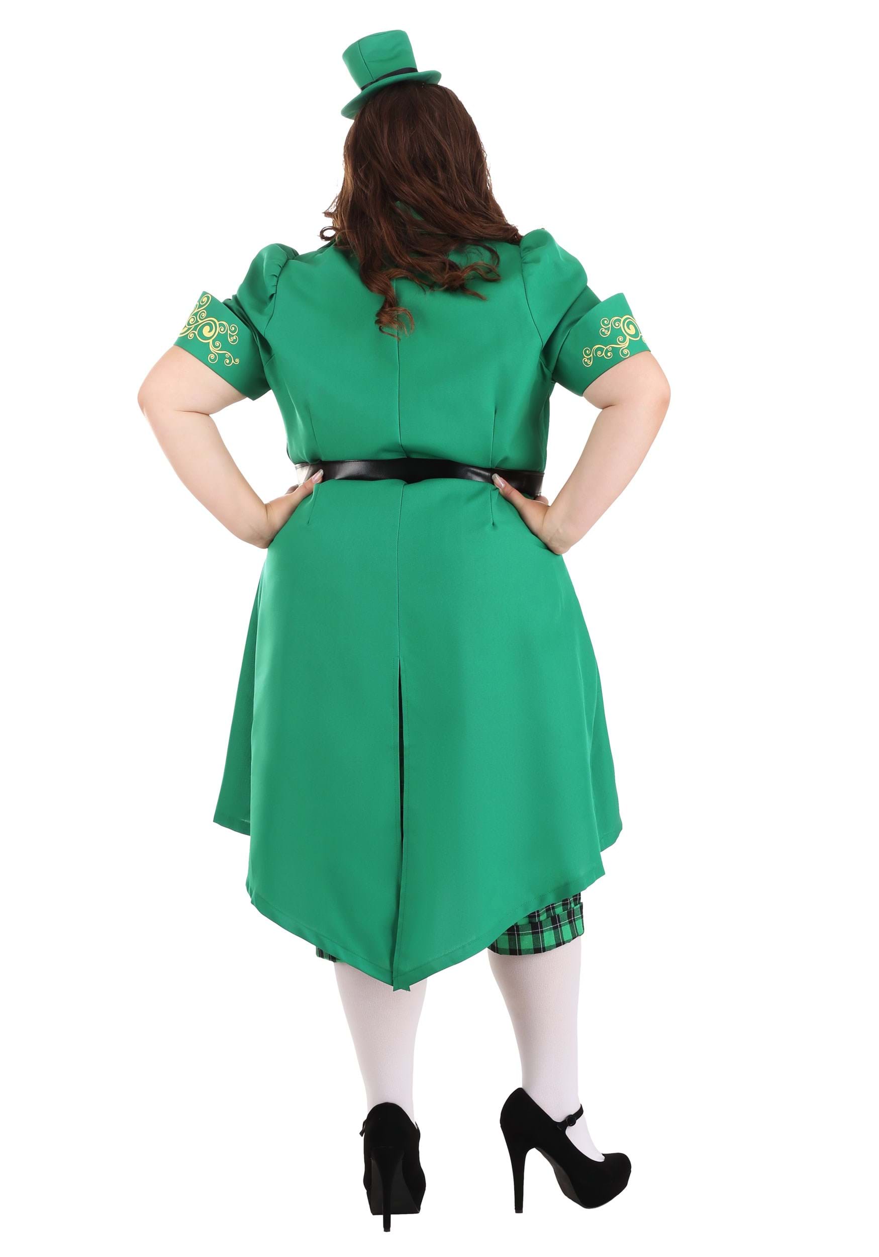 Plus Size Charming Leprechaun Women's Costume