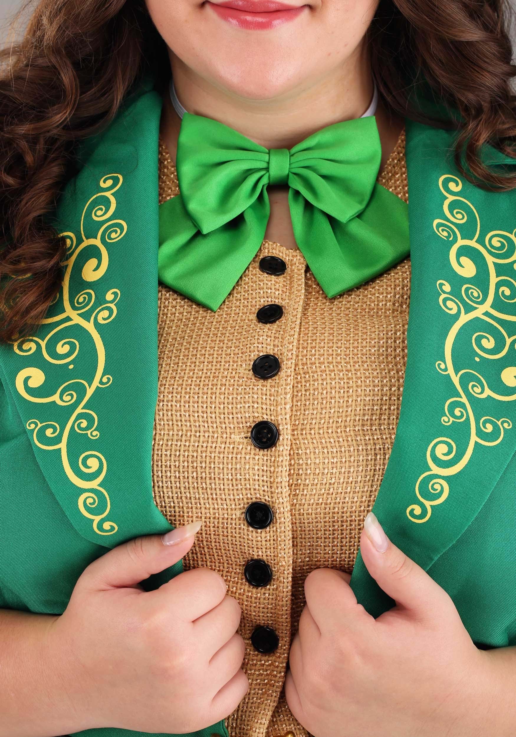 Plus Size Charming Leprechaun Women's Costume