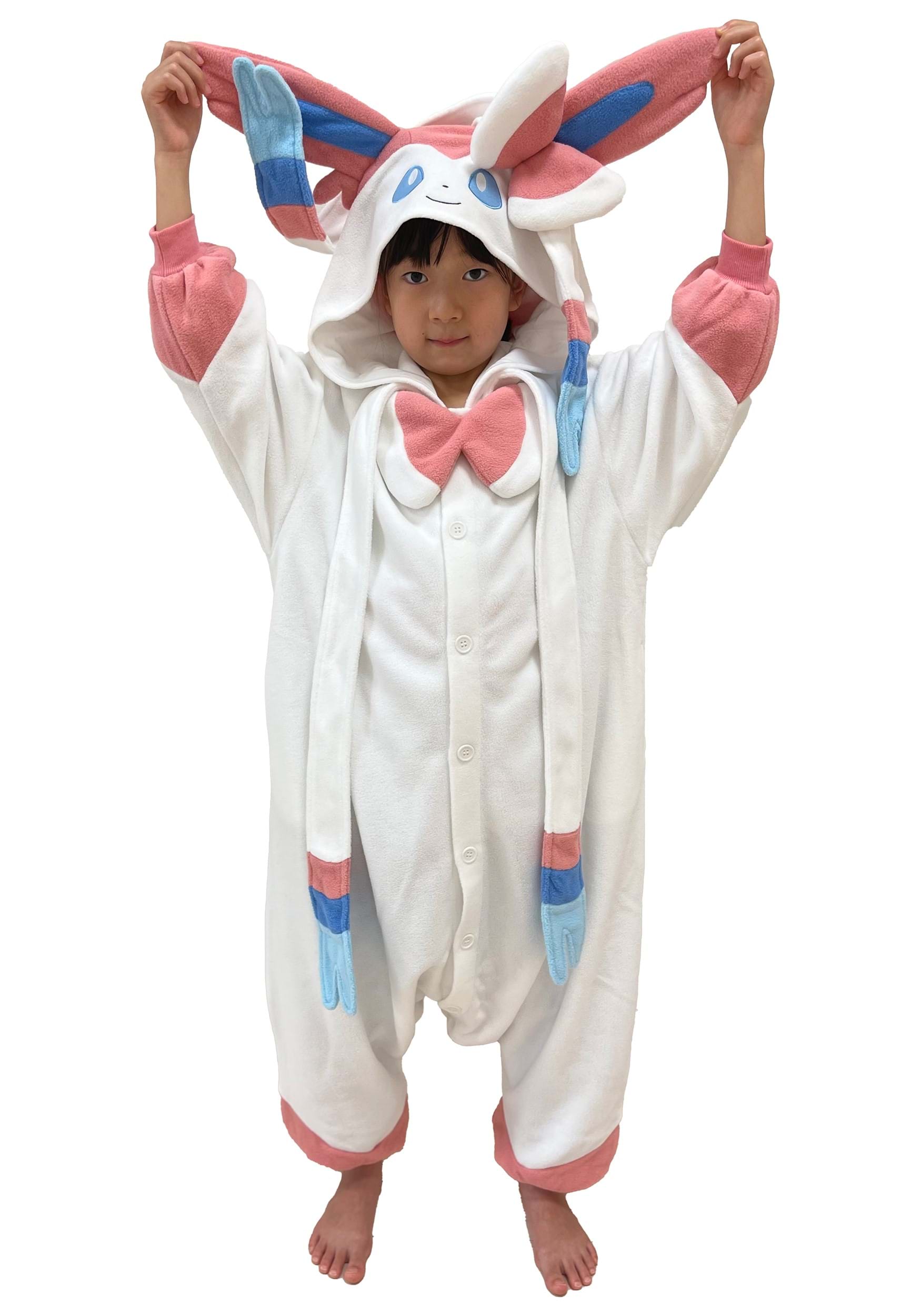 Pok茅mon Sylveon Kigurumi for Kids 1 Pok茅mon Sylveon Kigurumi for Kids