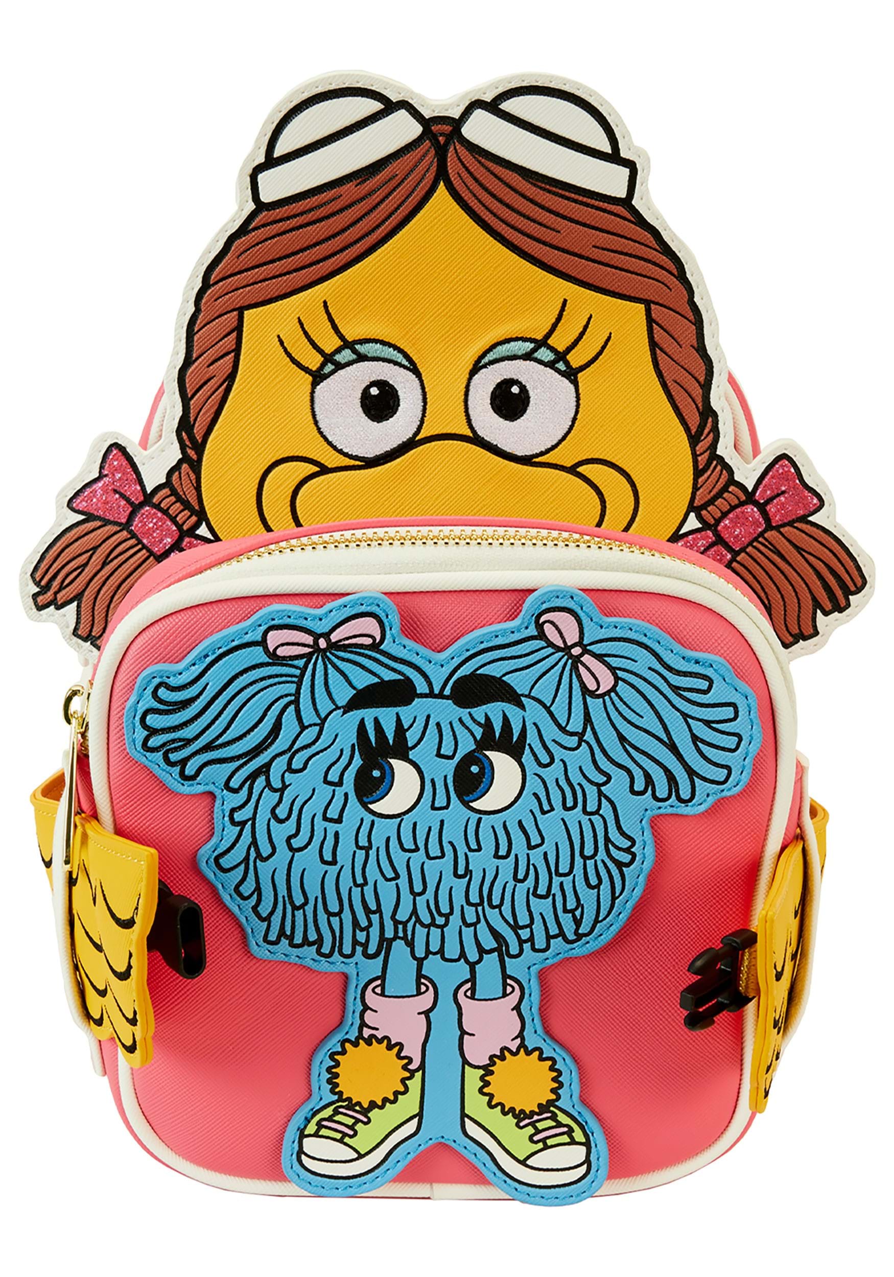 Loungefly McDonald's Birdie the Early Bird Crossbuddies Cosplay Crossbody Bag with Coin Bag 2 Loungefly McDonald's Birdie the Early Bird Crossbuddies Cosplay Crossbody Bag with Coin Bag