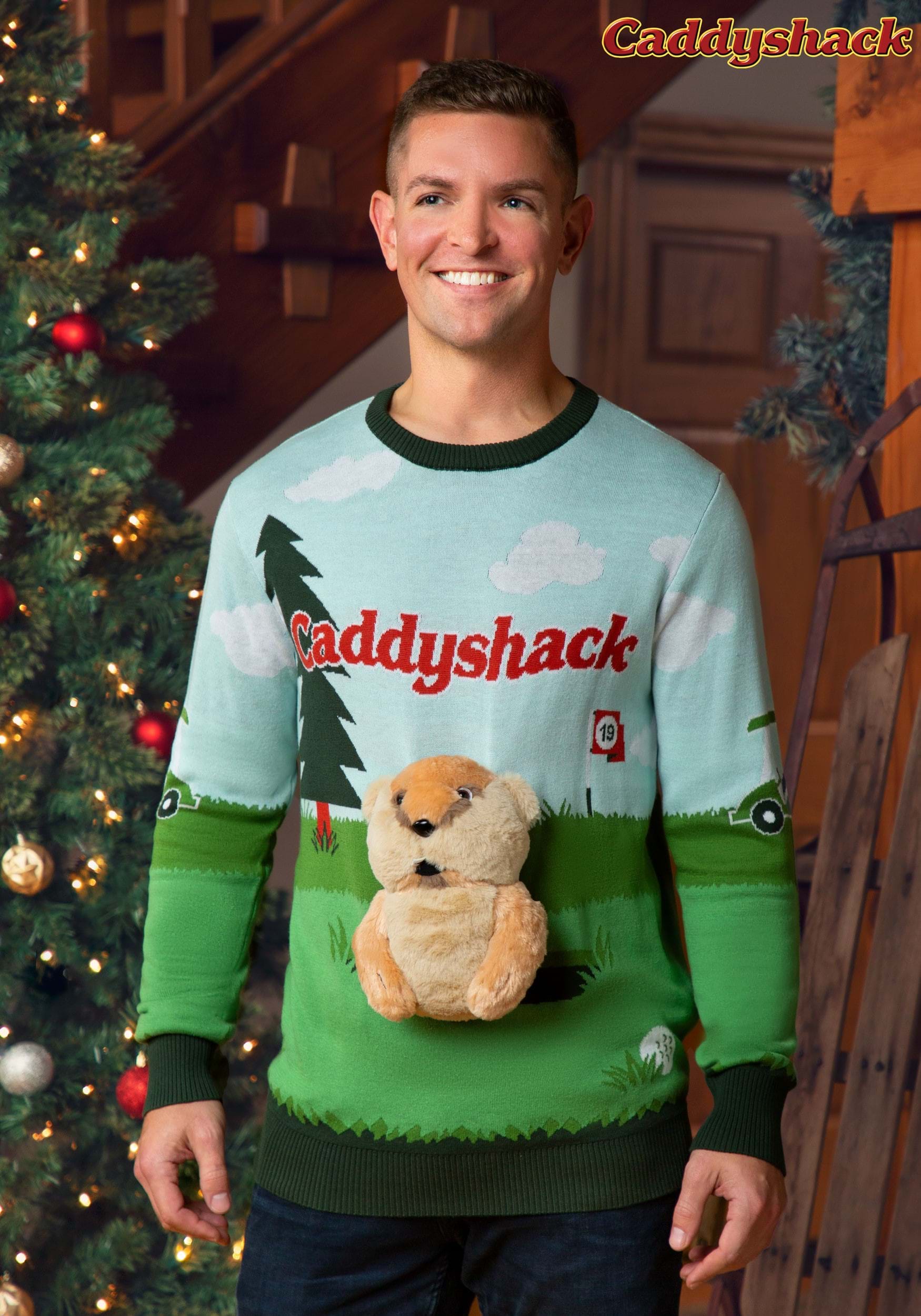 Caddyshack Ugly Sweater for Adults
