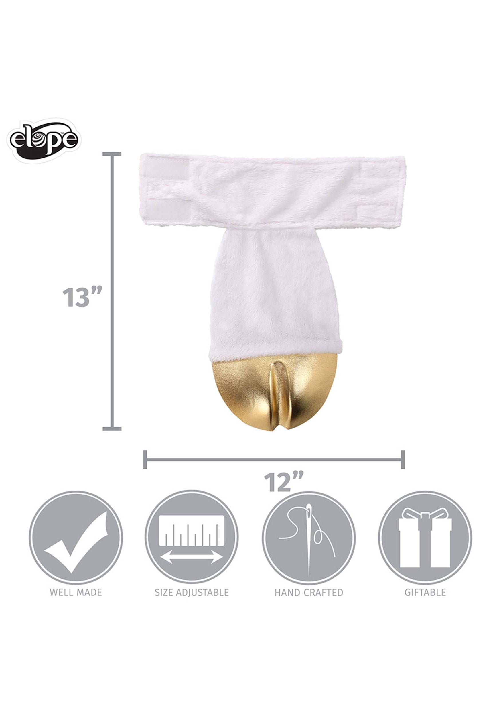 Unicorn Costume Gold Back Hooves