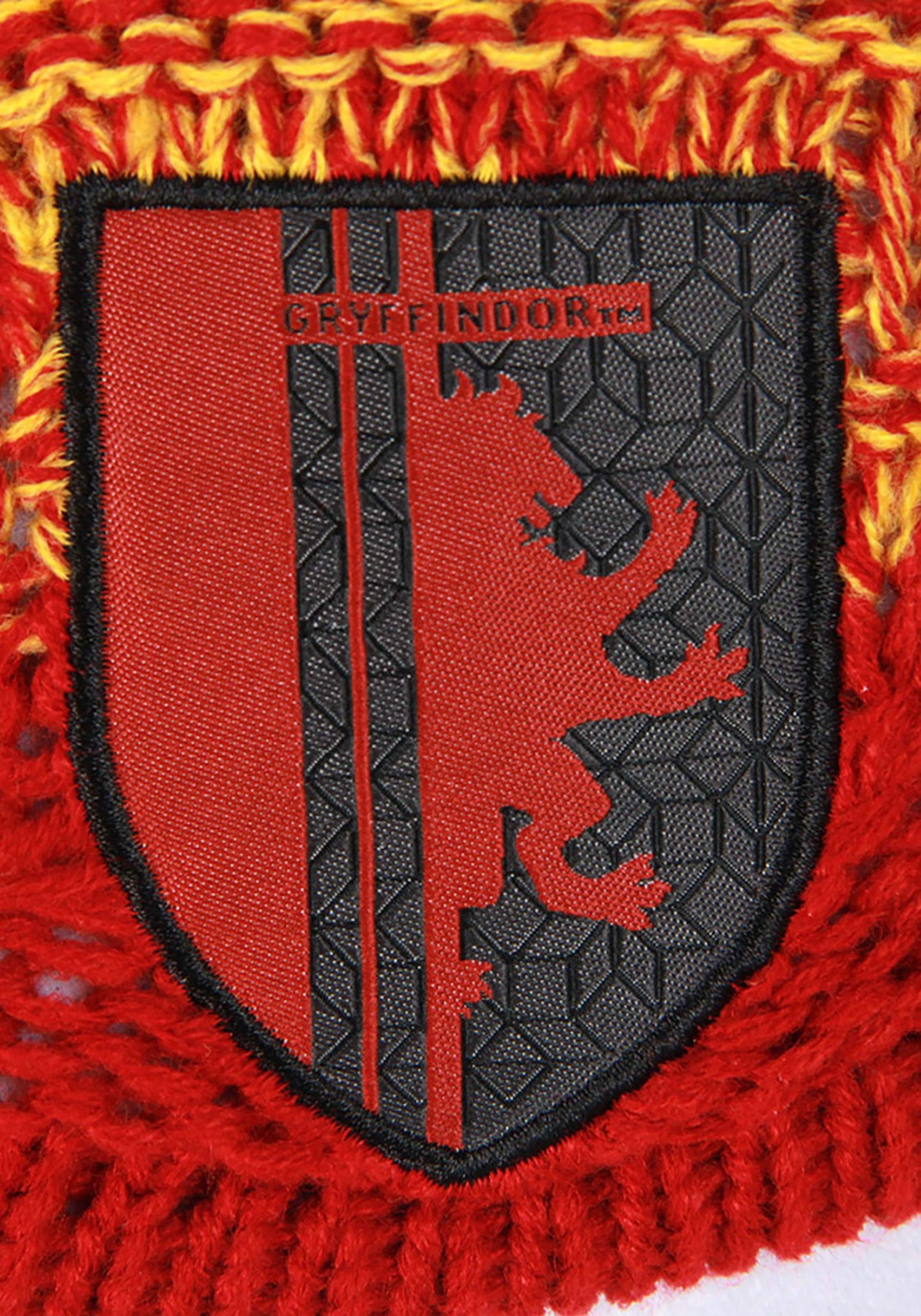 Knit Brim Red Gryffindor Cap