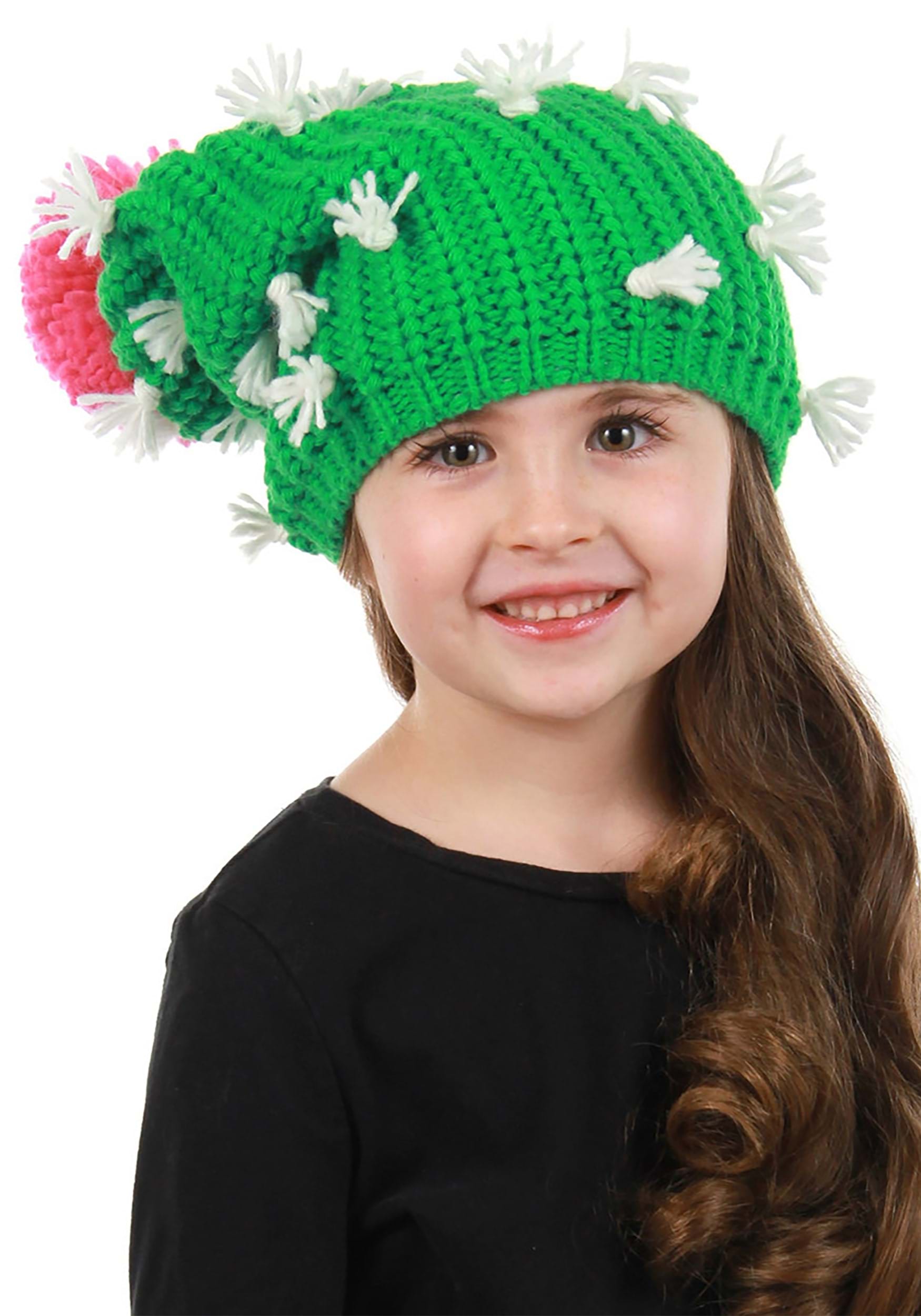 Cactus Knit Slouch Adult Beanie