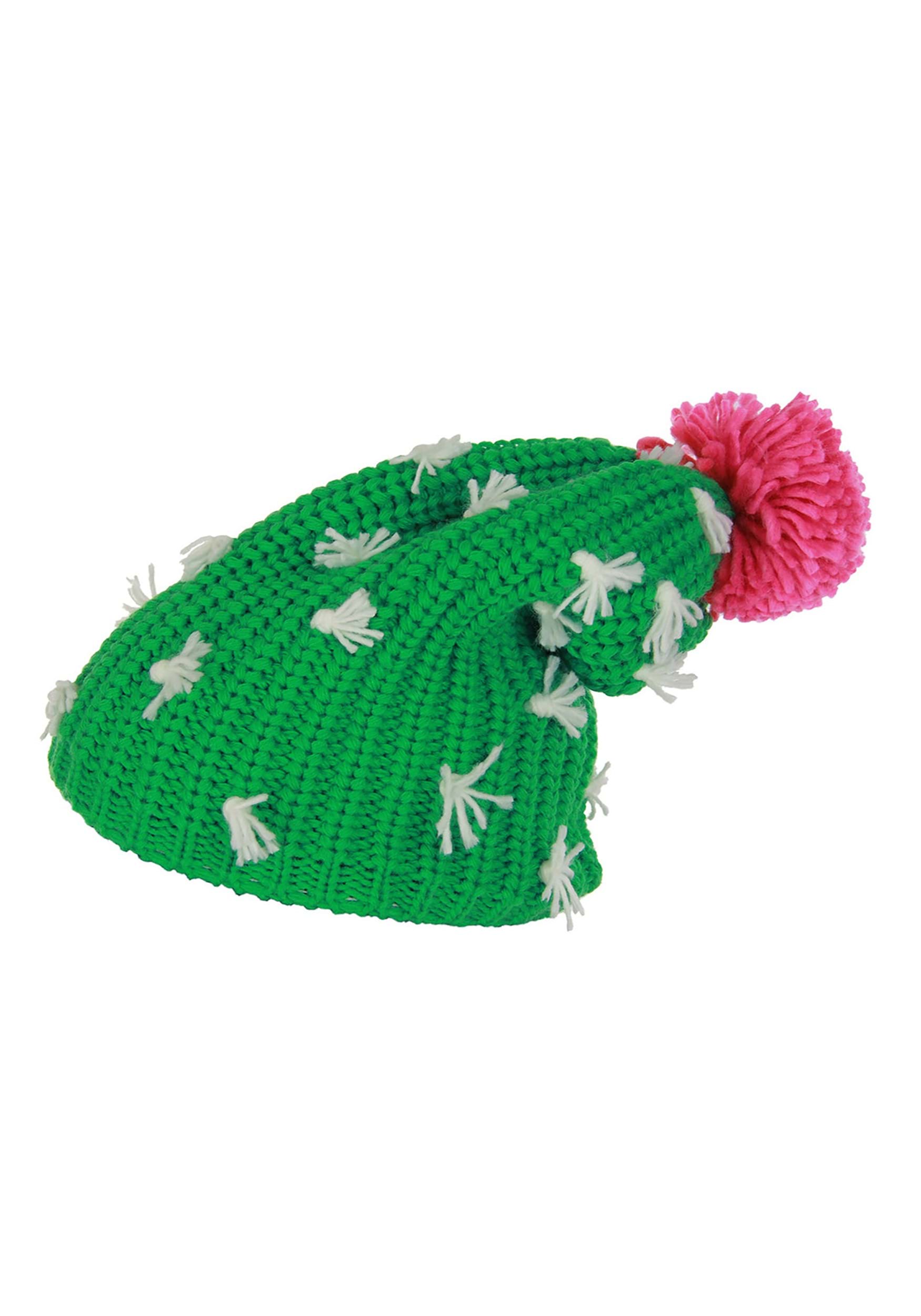 Cactus Knit Slouch Adult Beanie