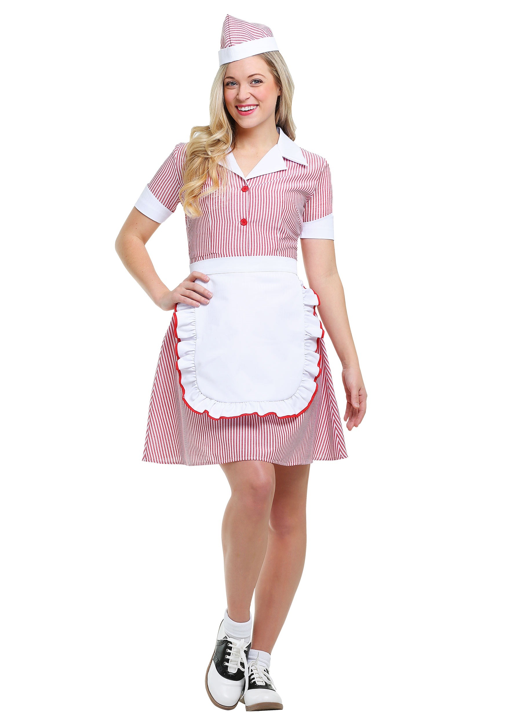 Women's Car Hop Costume 1 Women's Car Hop Costume