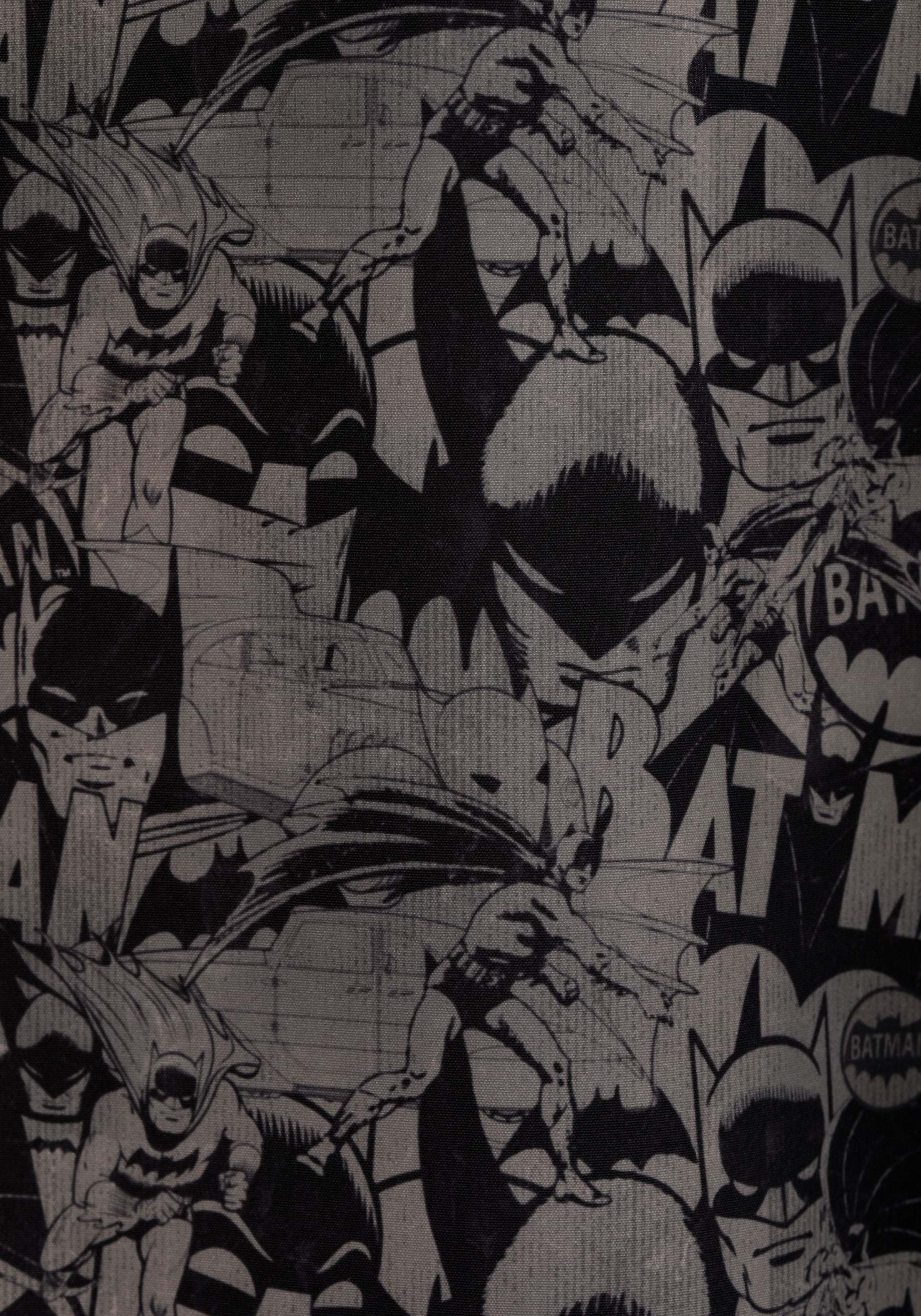 DC Comics Batman Button Up Shirt for Adults
