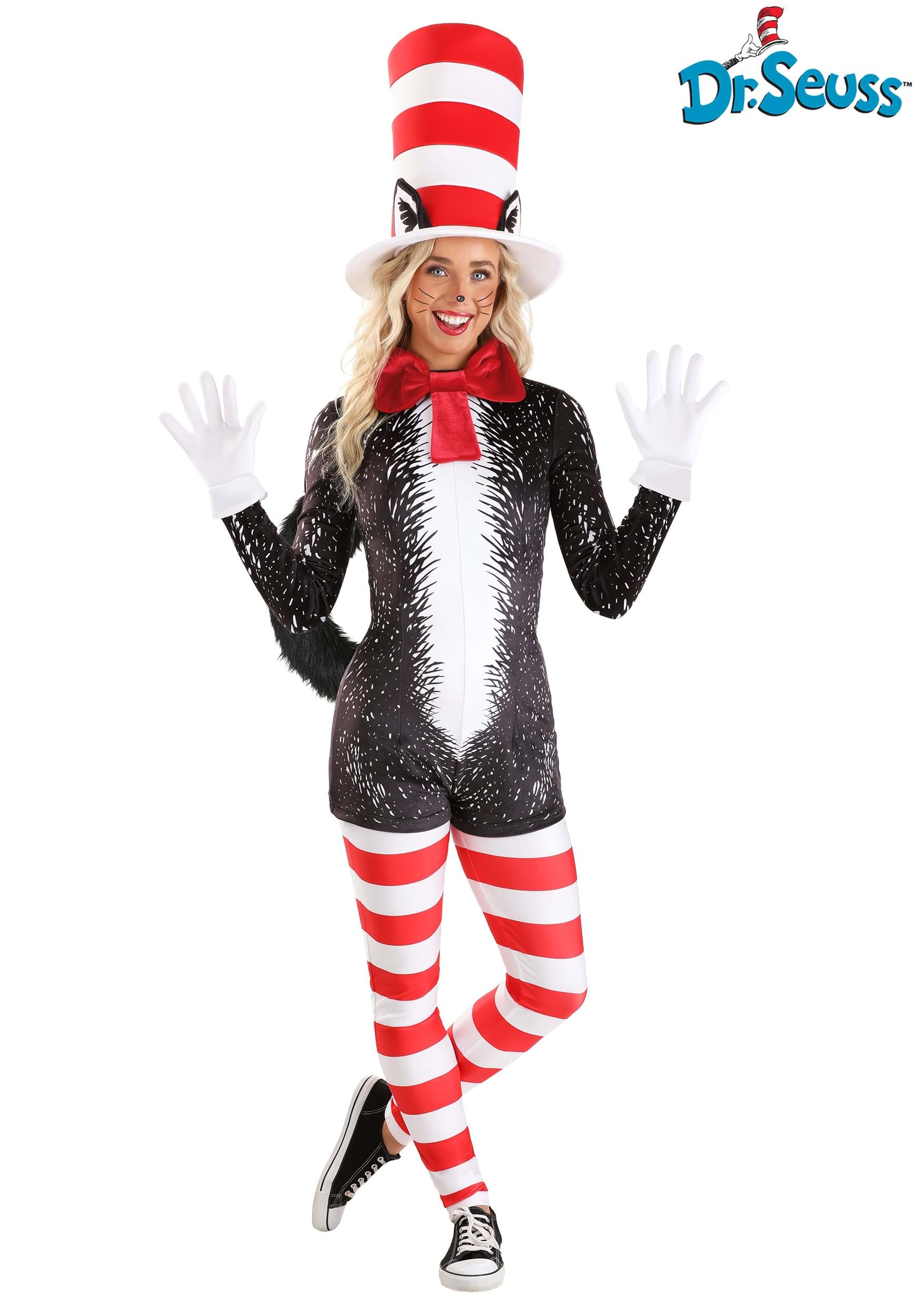 Sassy Adult Cat in the Hat Costume