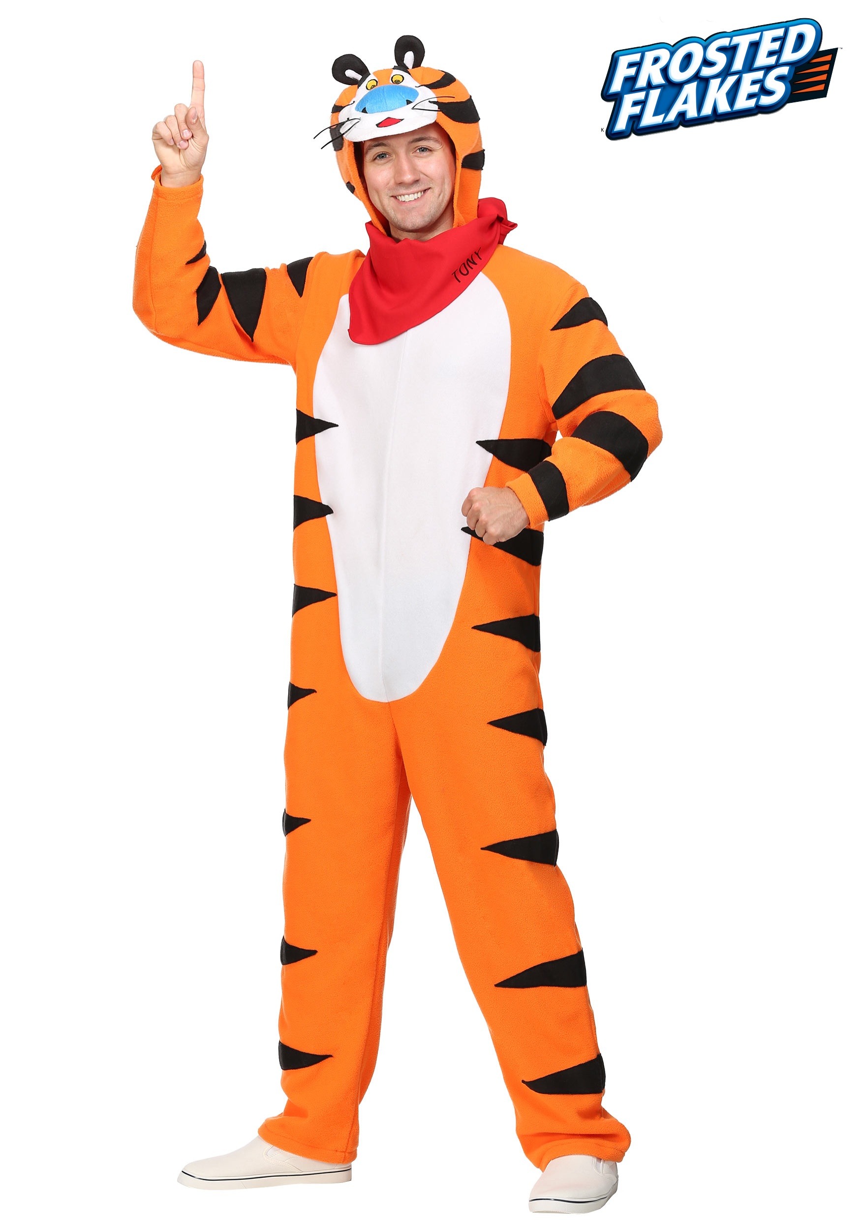 Frosted Flakes Adult Tony the Tiger Costume 1 Frosted Flakes Adult Tony the Tiger Costume