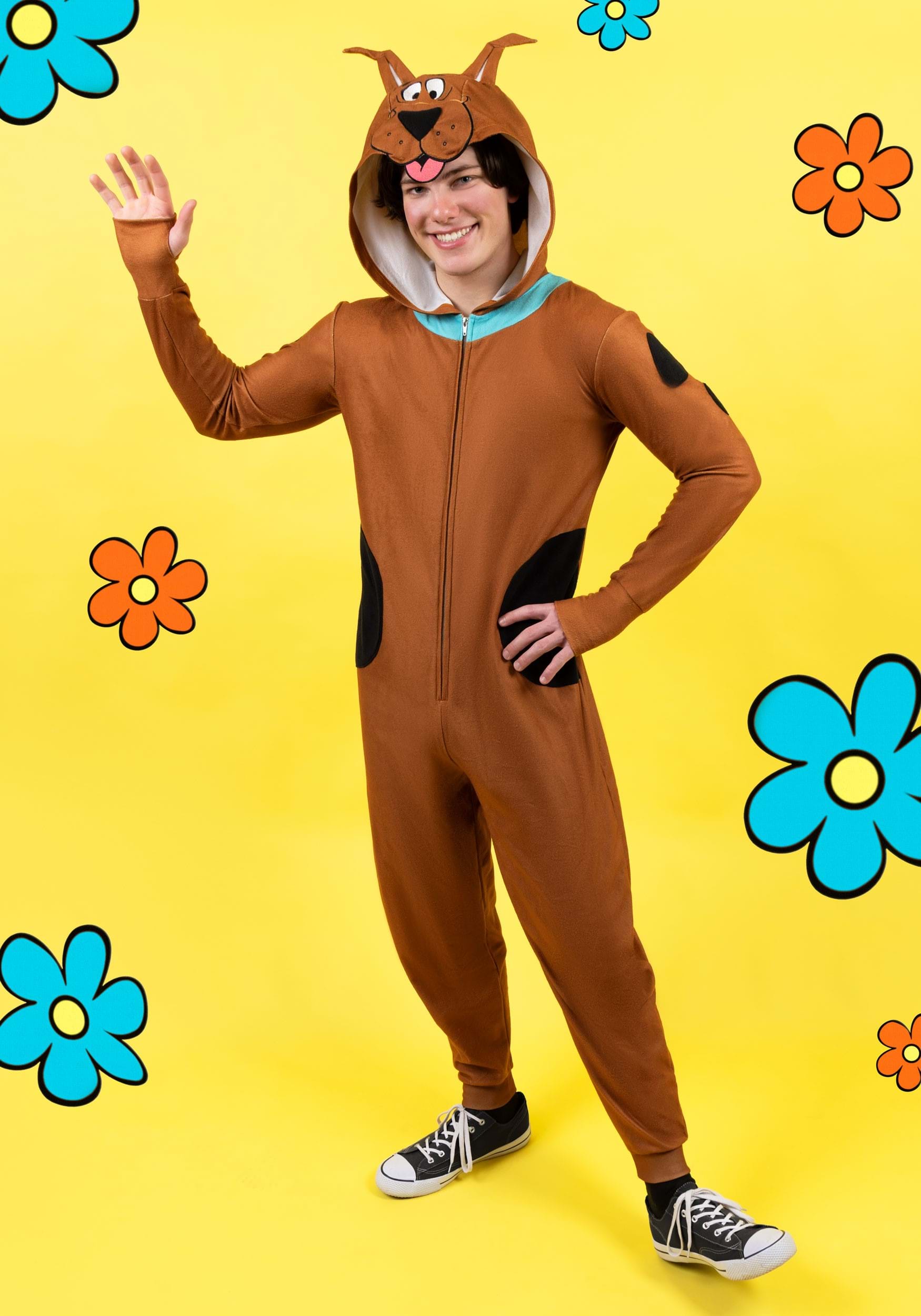 Adult Scooby Doo Union Suit Costume