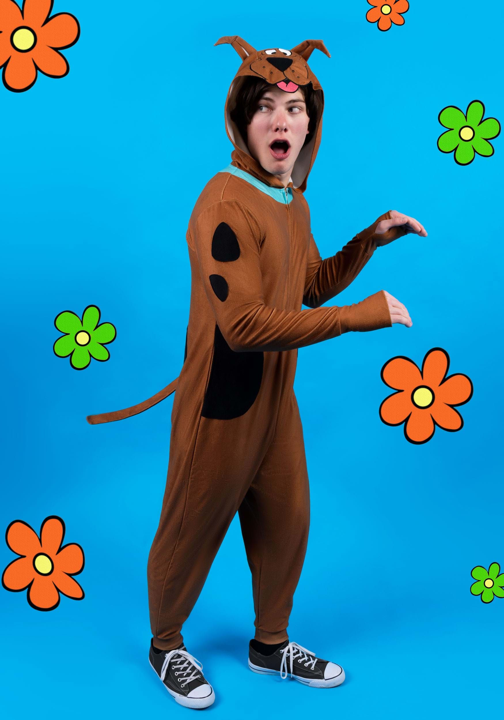 Adult Scooby Doo Union Suit Costume