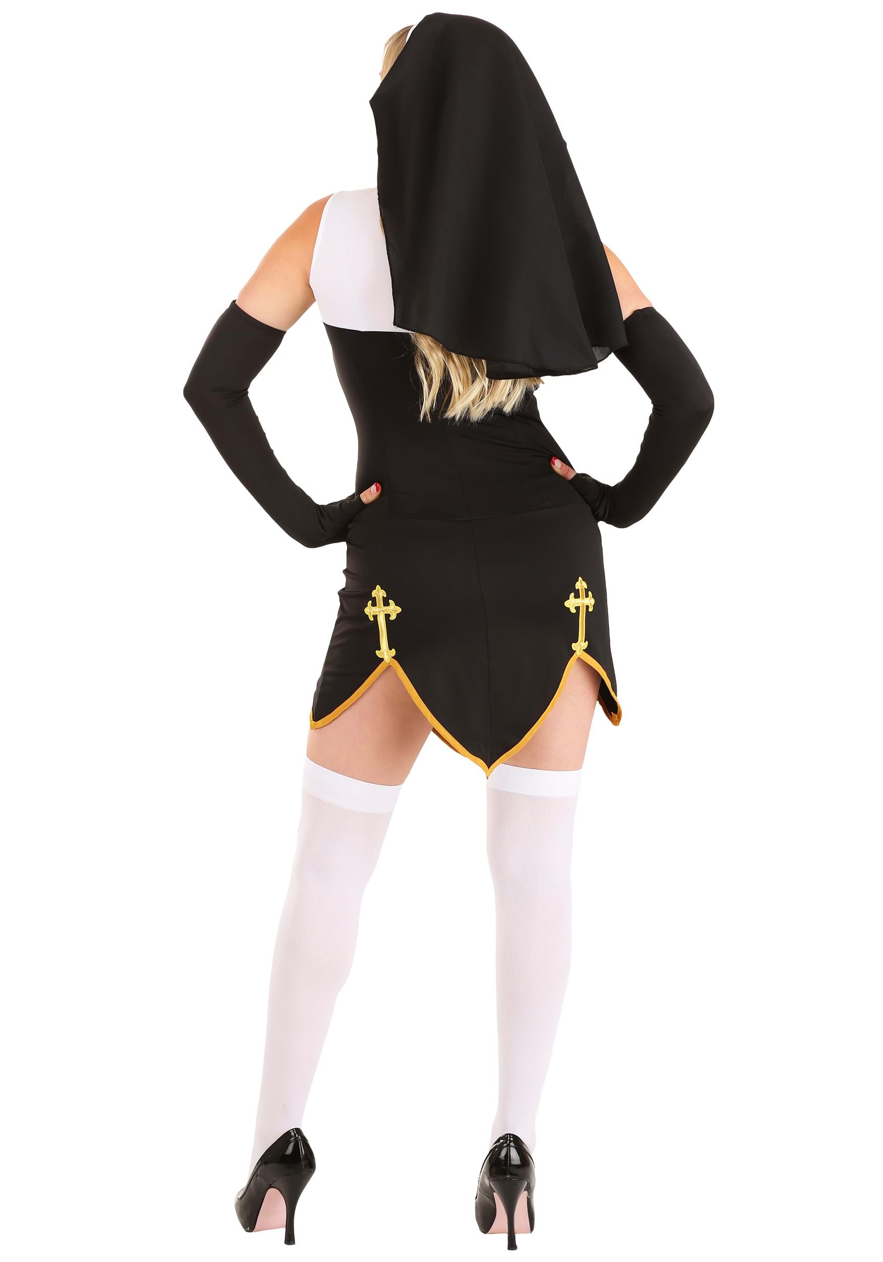 Women's Bad Habit Nun Costume