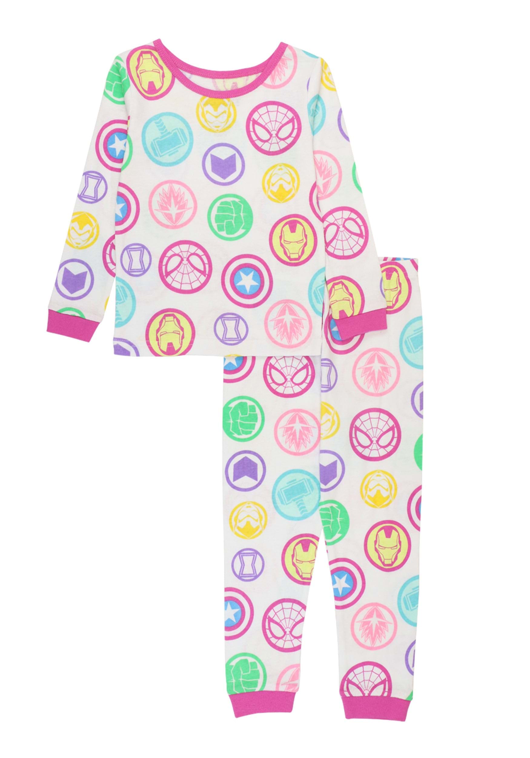Girl's Marvel Icons Sleep Set for Toddlers