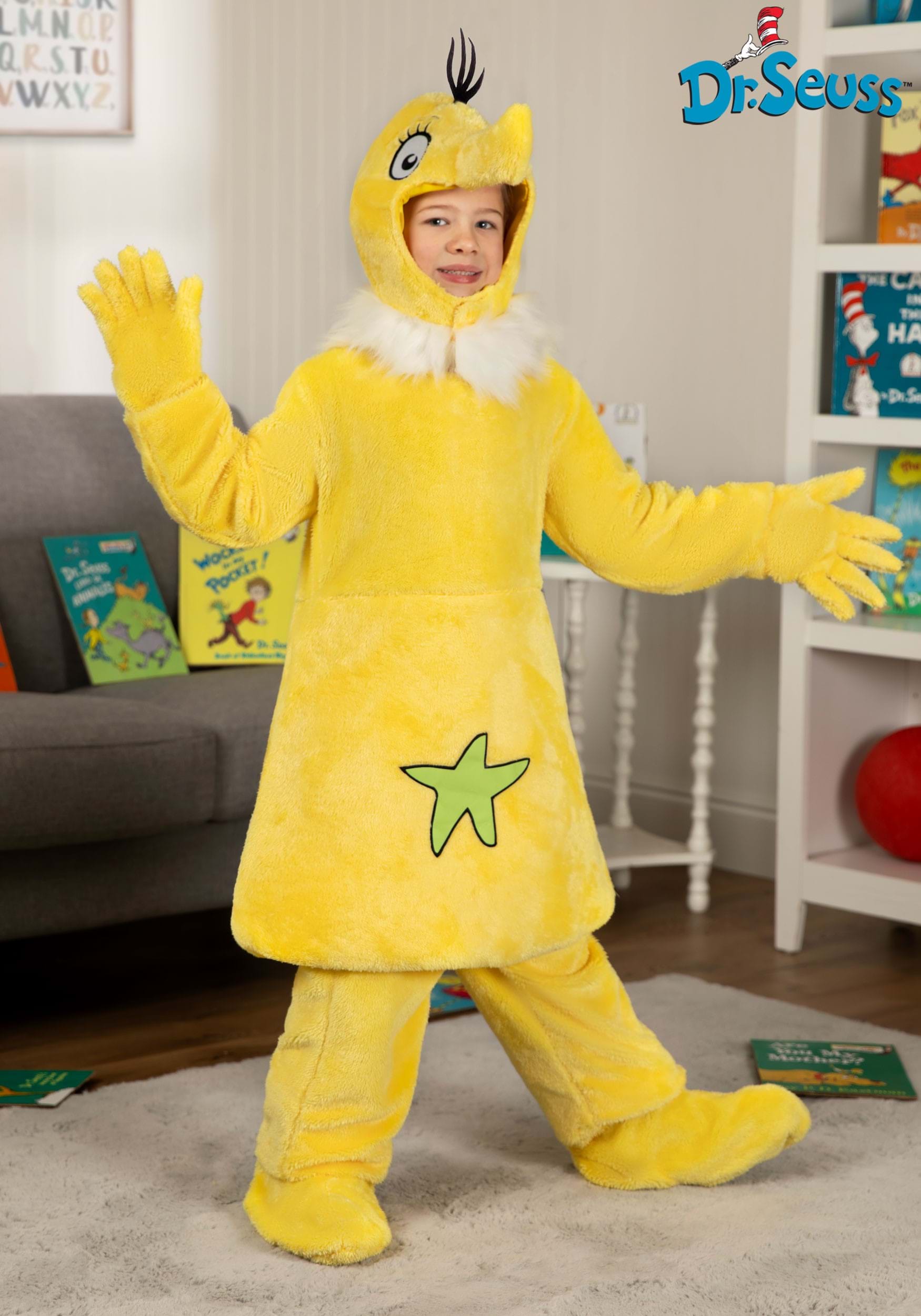Kid's Seuss Child Star Bellied Sneetch Costume