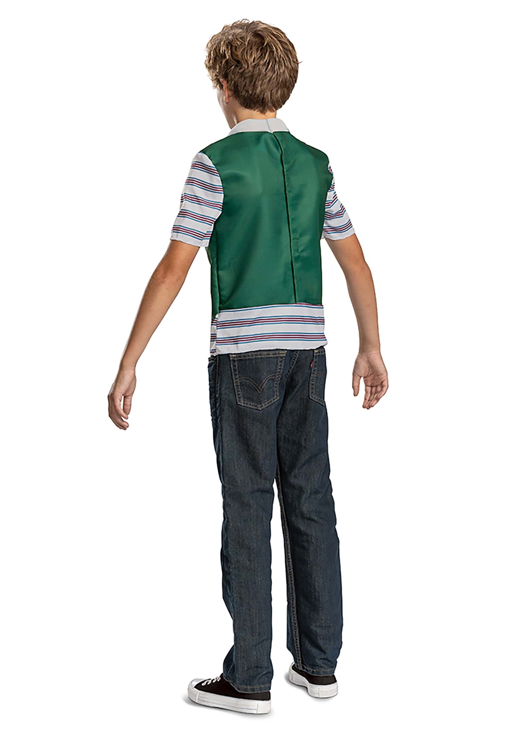 Steve Classic Video Stranger Things S4 Tween Costume