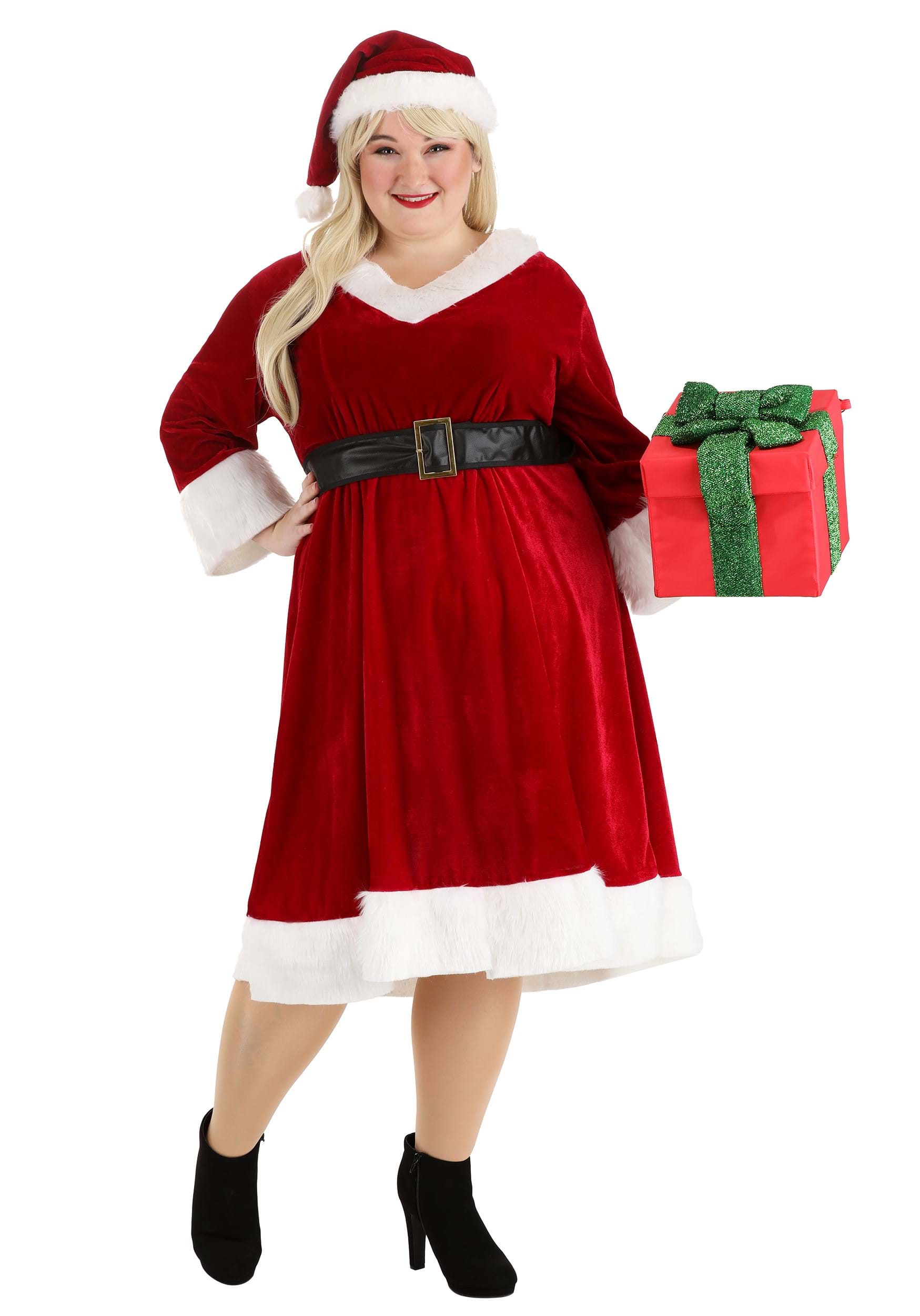 Santa Claus Sweetie Plus Size Costume