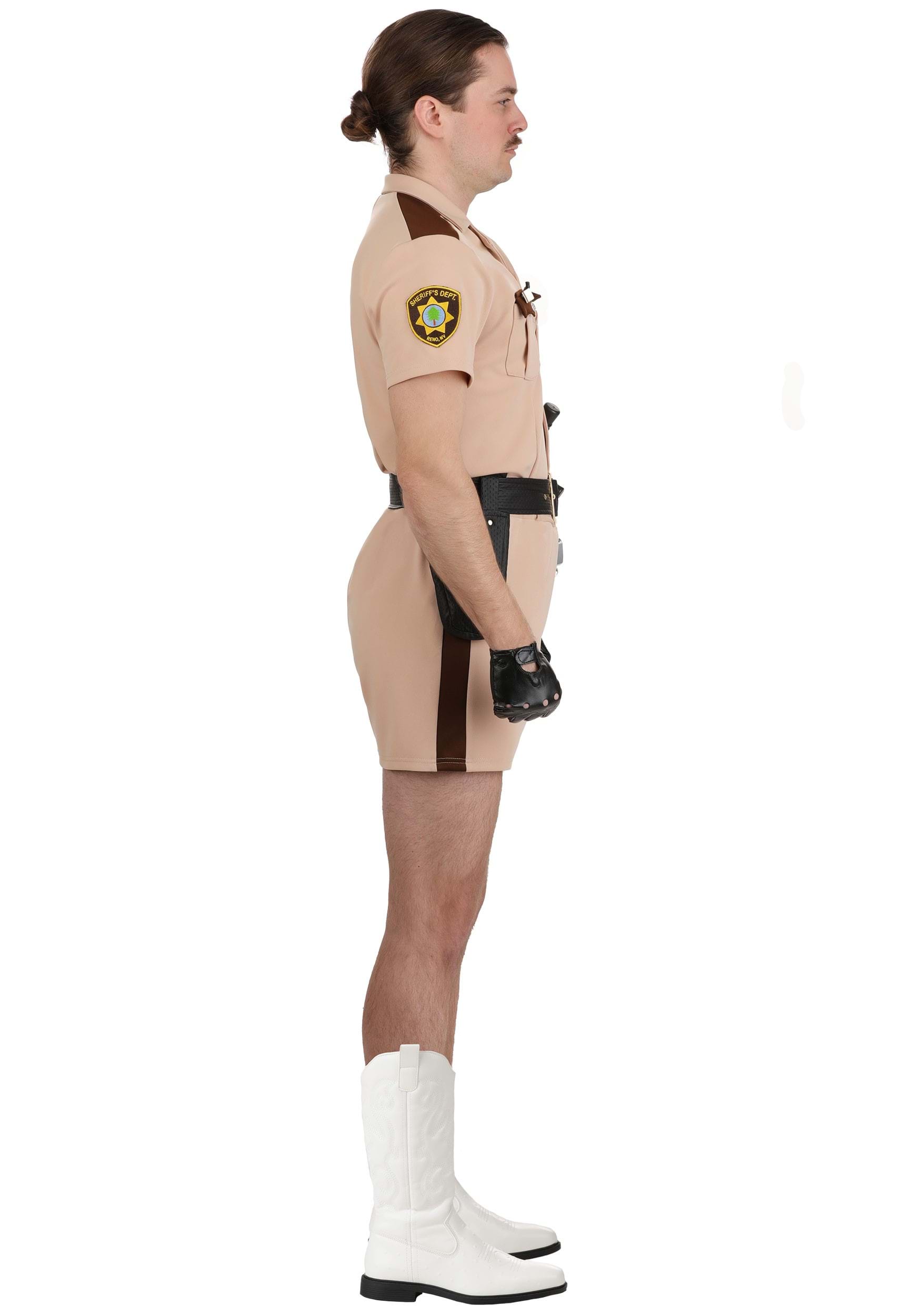 Men's Deluxe Reno 911 Lt. Dangle Costume 4 Men's Deluxe Reno 911 Lt. Dangle Costume