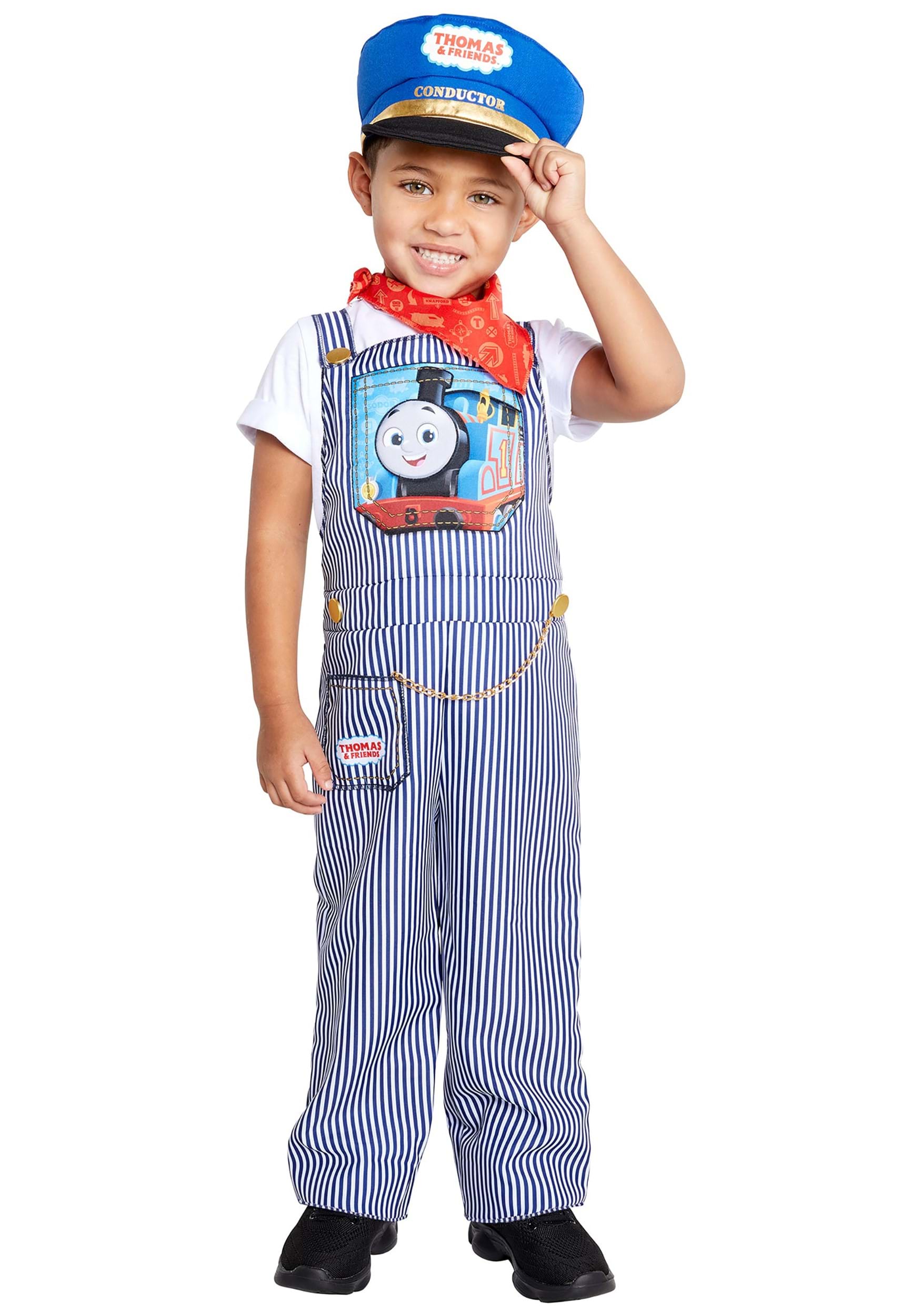 Thomas the Tank Engine Toddler Conductor Costume 1 Thomas the Tank Engine Toddler Conductor Costume