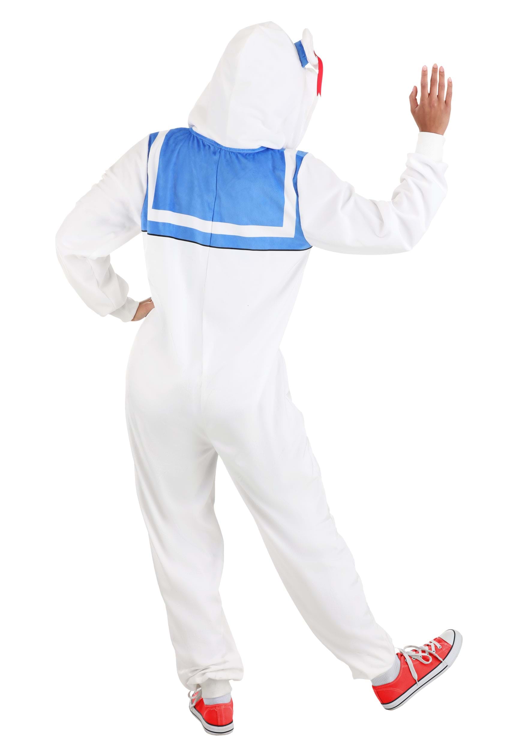 Adult Stay Puft Marshmallow Man Costume Onesie