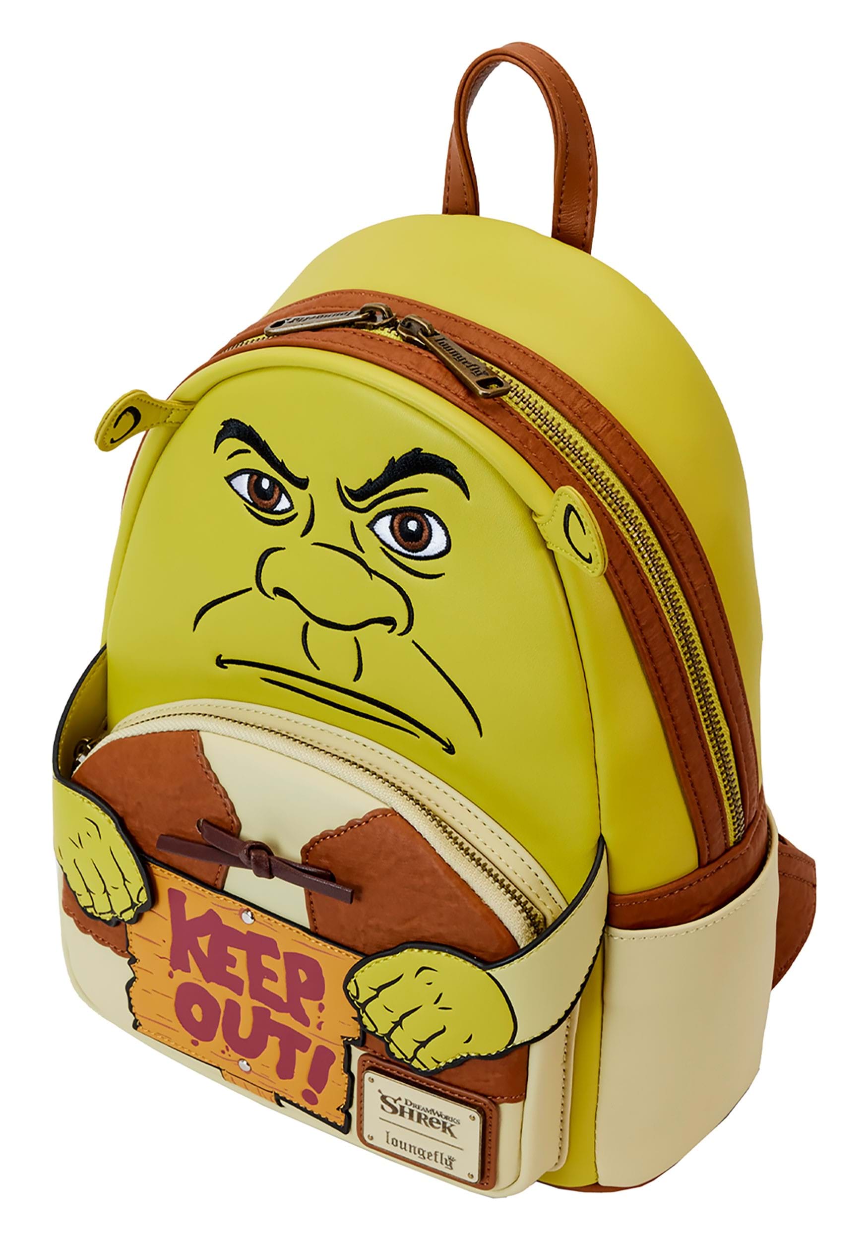 Loungefly Dreamworks Shrek Keep Out Cosplay Mini Backpack
