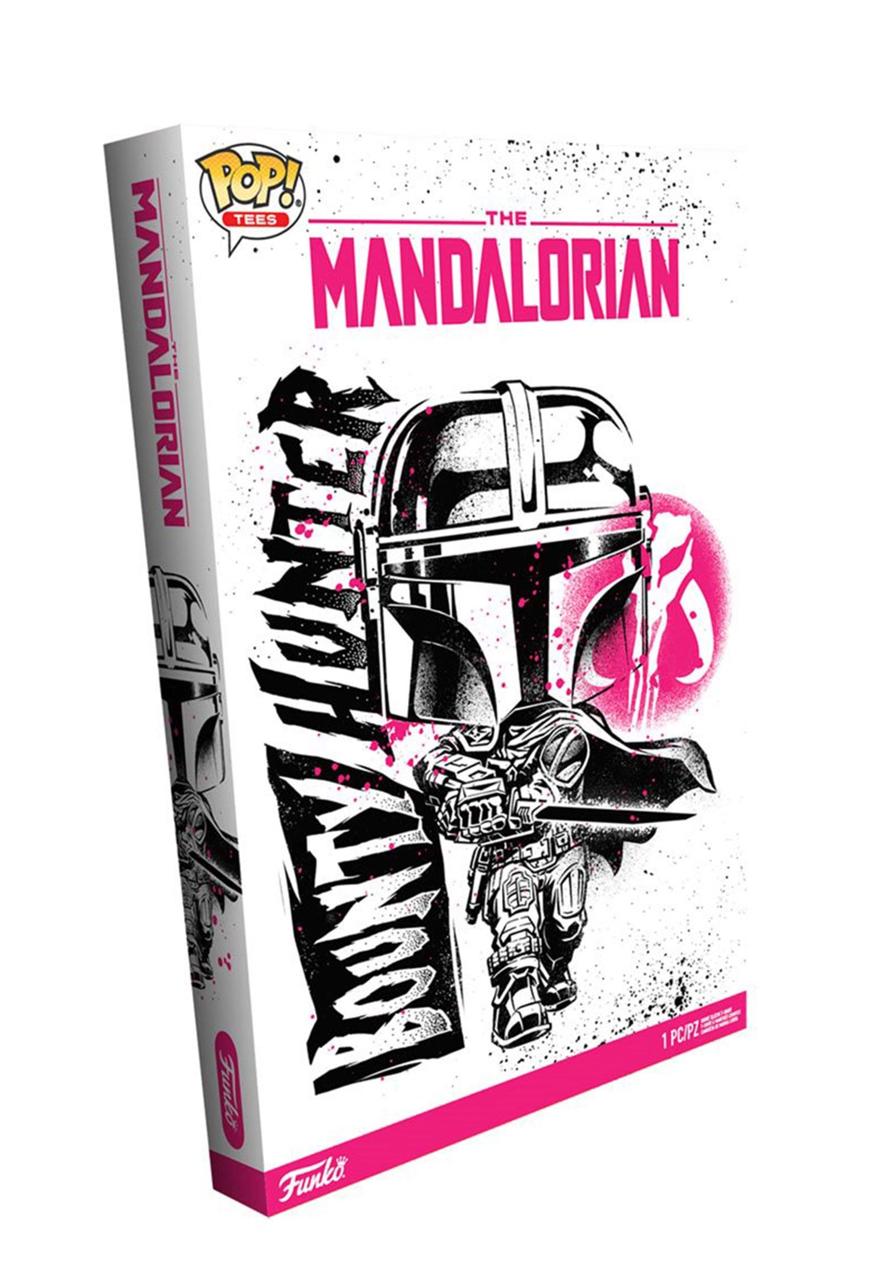 Boxed POP! Tee: Star Wars The Mandalorian - Mando Shirt