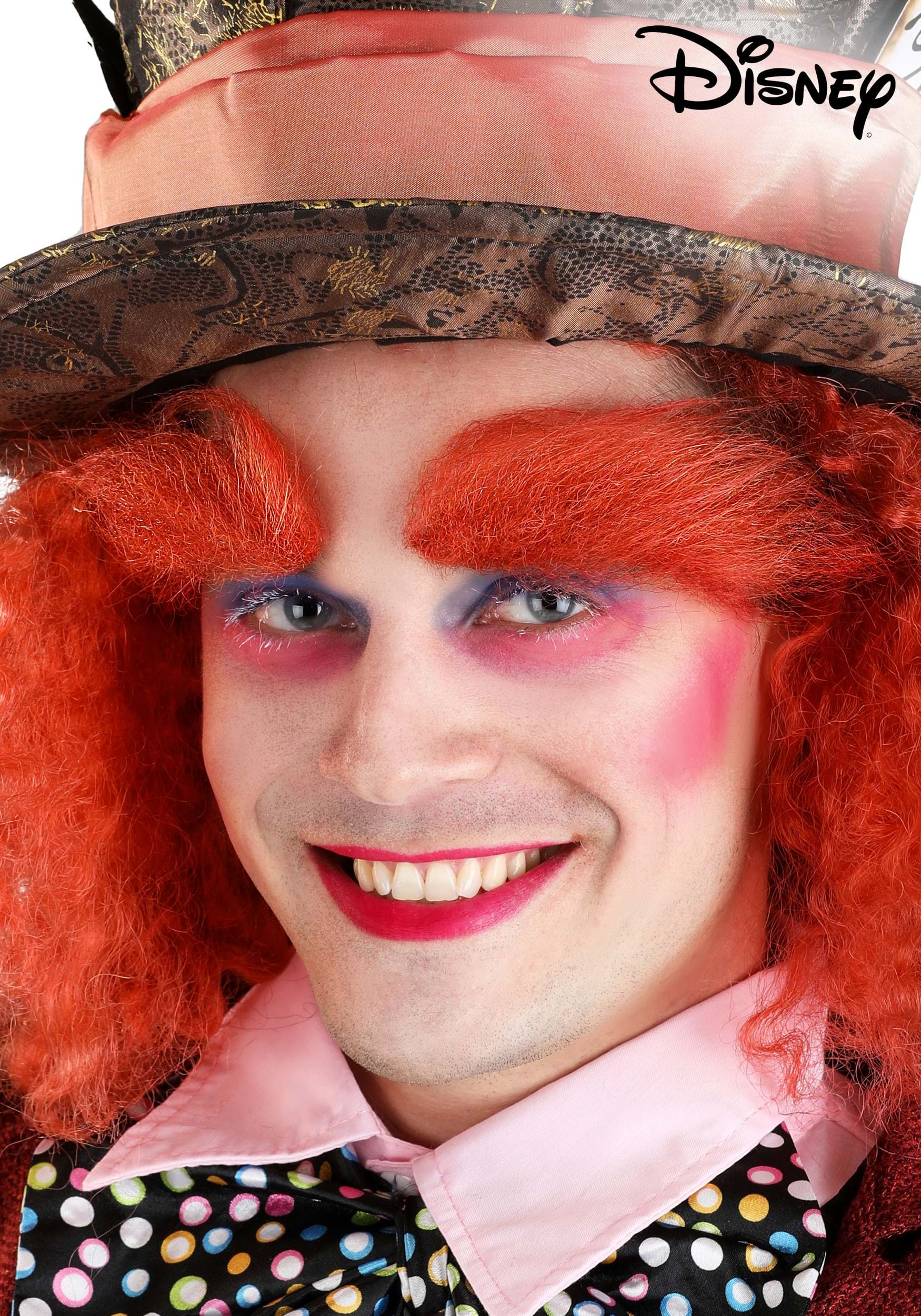 Disney Mad Hatter Orange Eyebrows