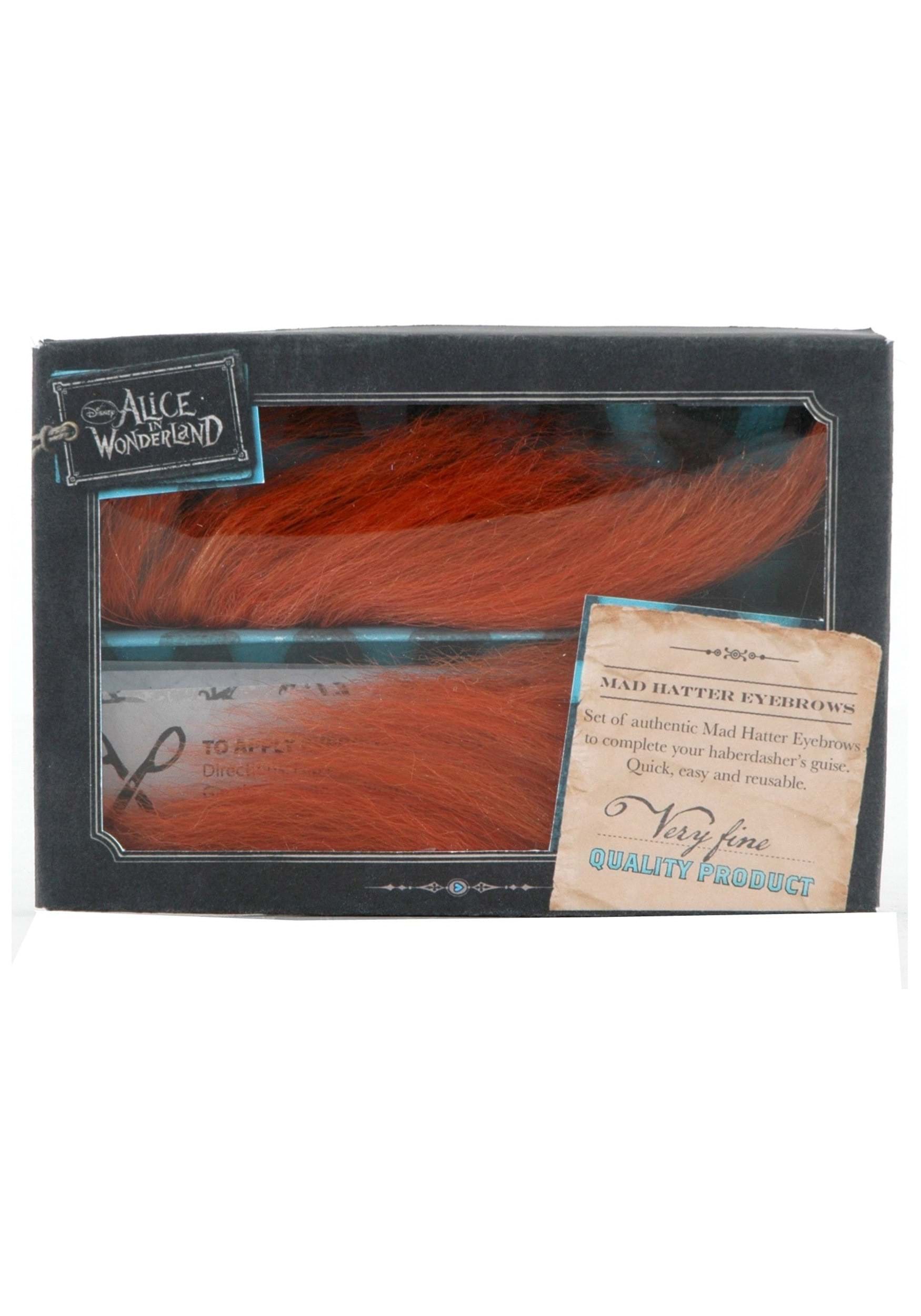 Disney Mad Hatter Orange Eyebrows 3 Disney Mad Hatter Orange Eyebrows