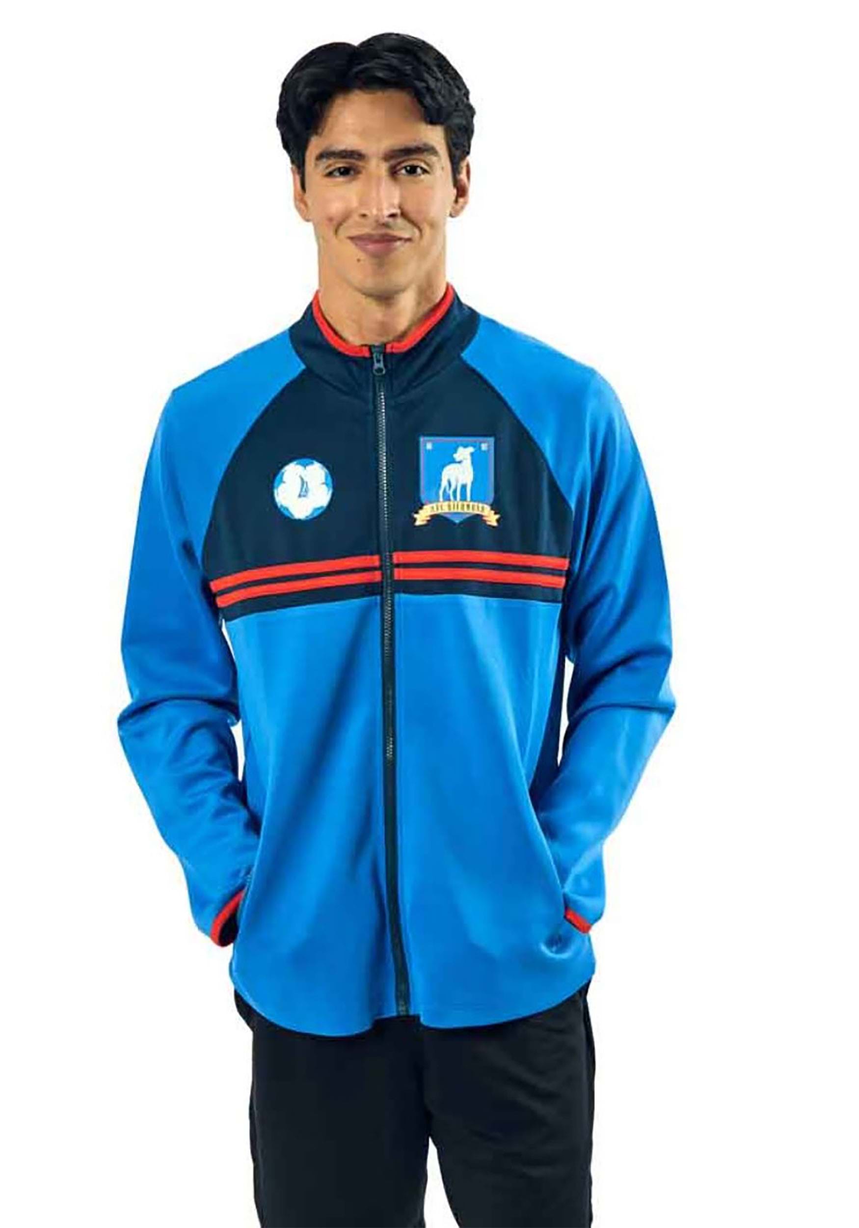 Ted Lasso Cosplay Zip-Up Soccer Costume Jacket for Adults