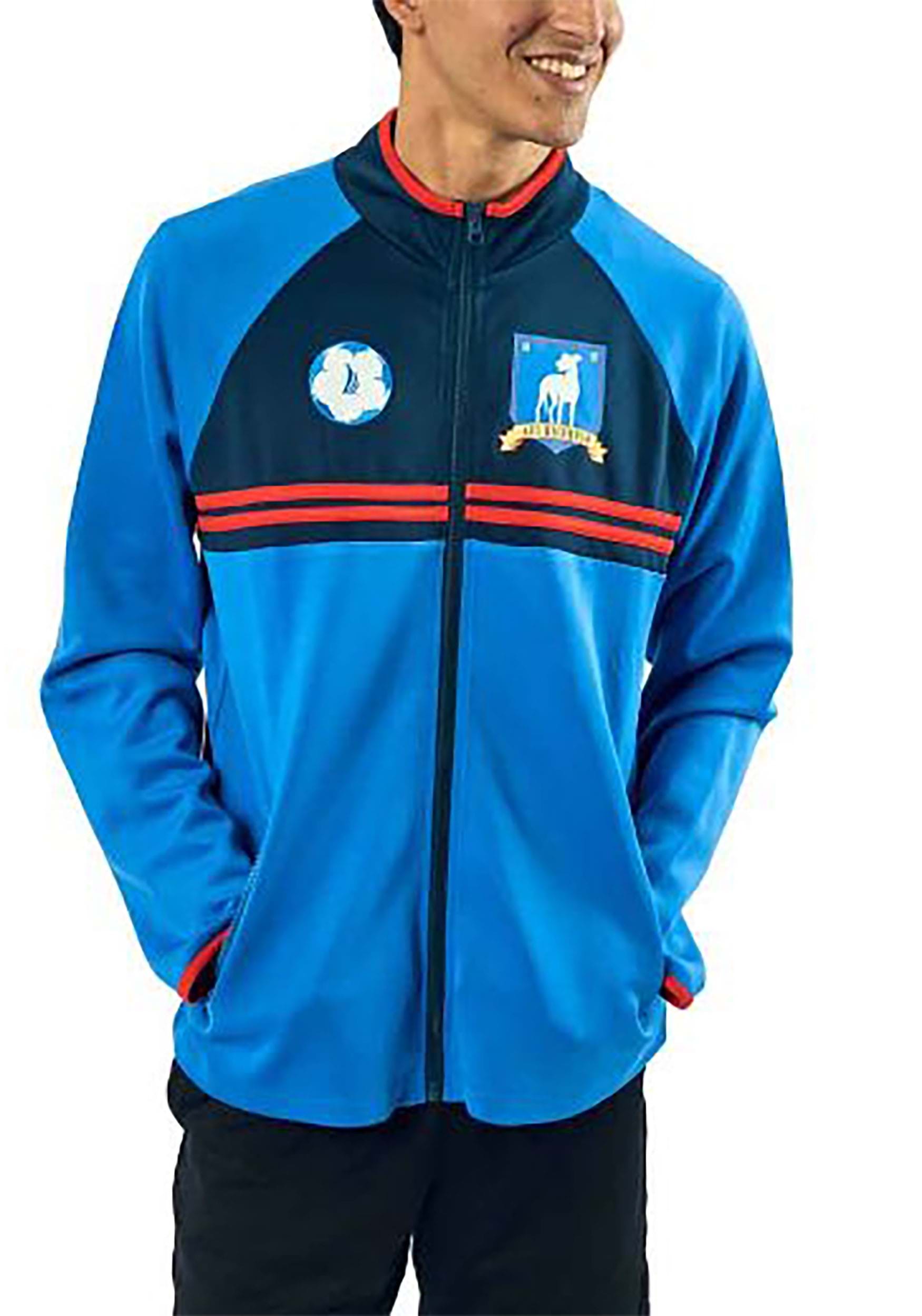 Ted Lasso Cosplay Zip-Up Soccer Costume Jacket for Adults