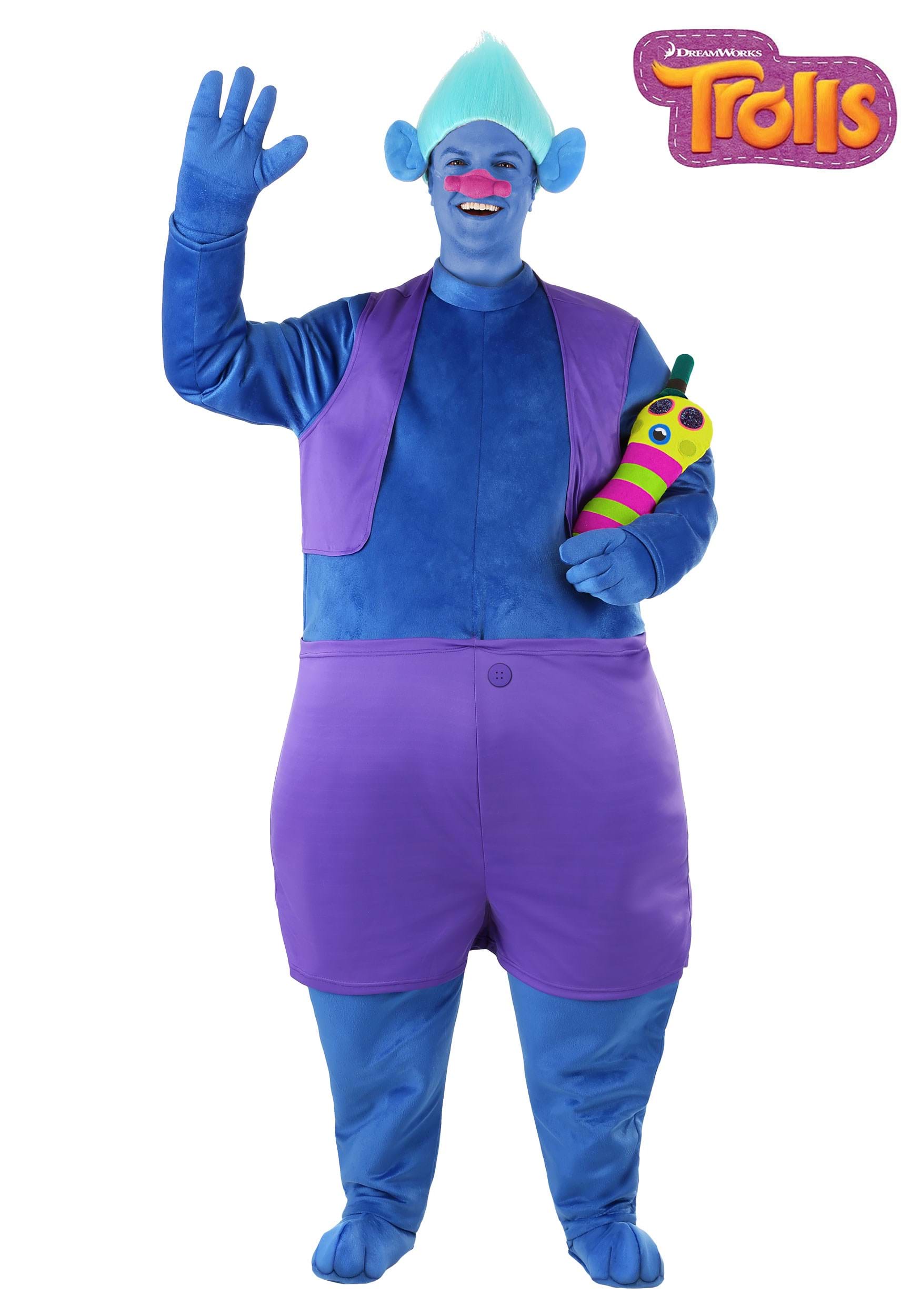 Trolls Biggie Costume for Adults