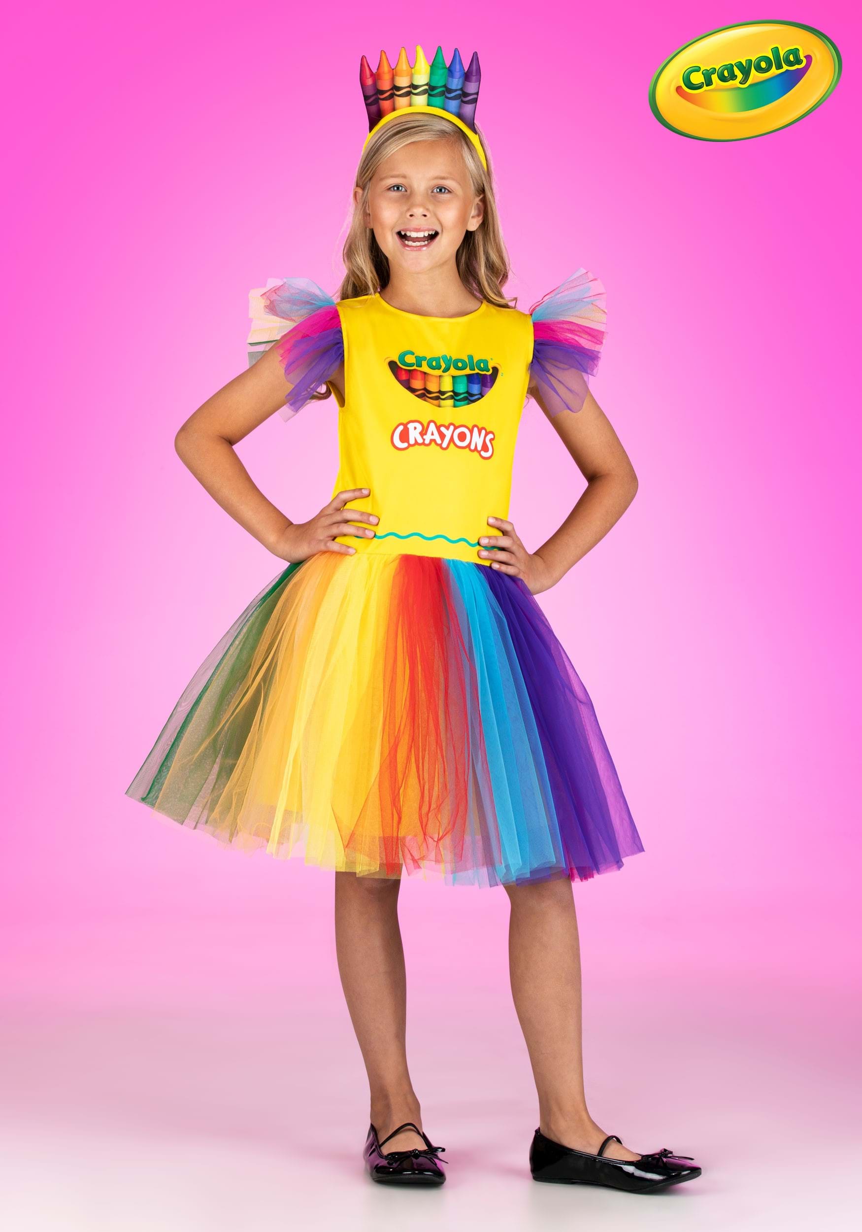 Crayon Box Costume Dress for Girls