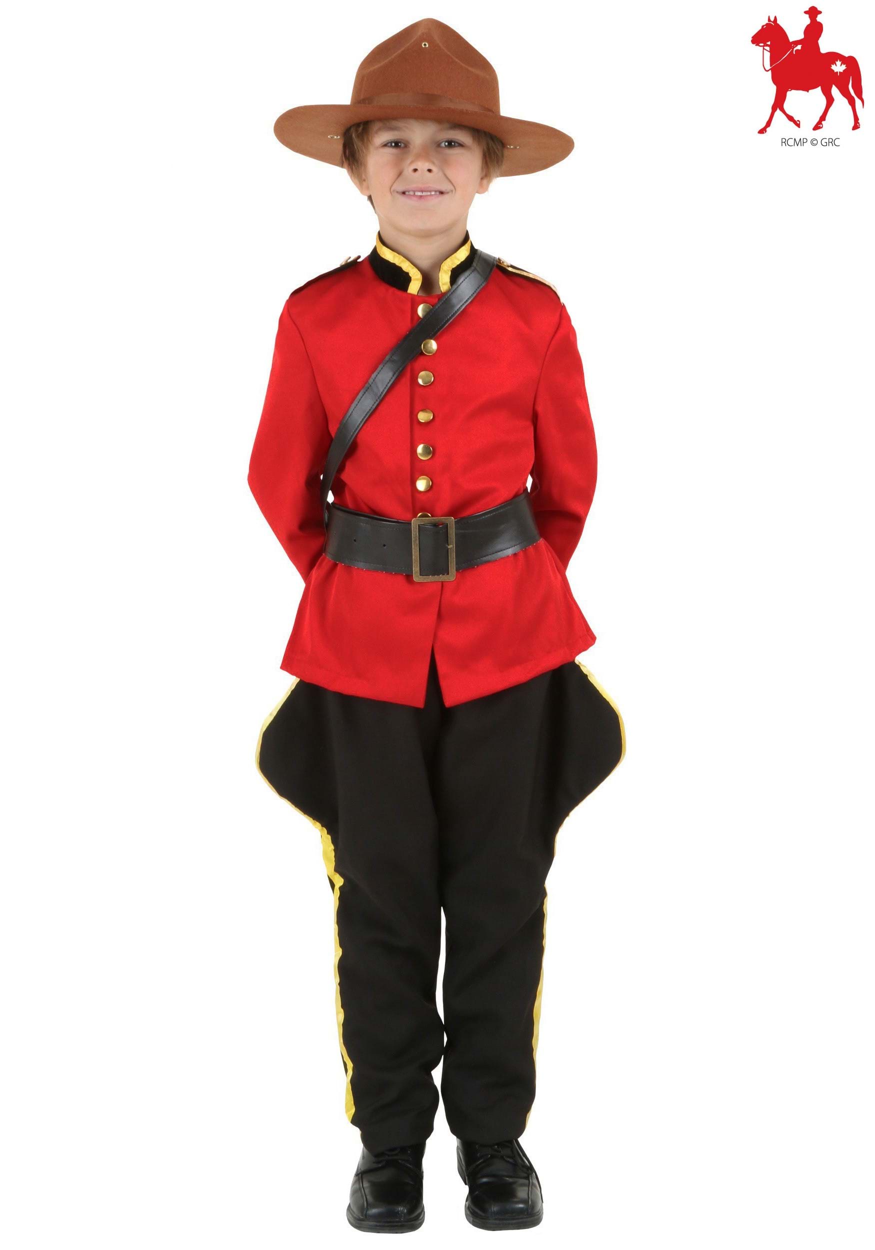 Canadian Mountie Costume for Boys