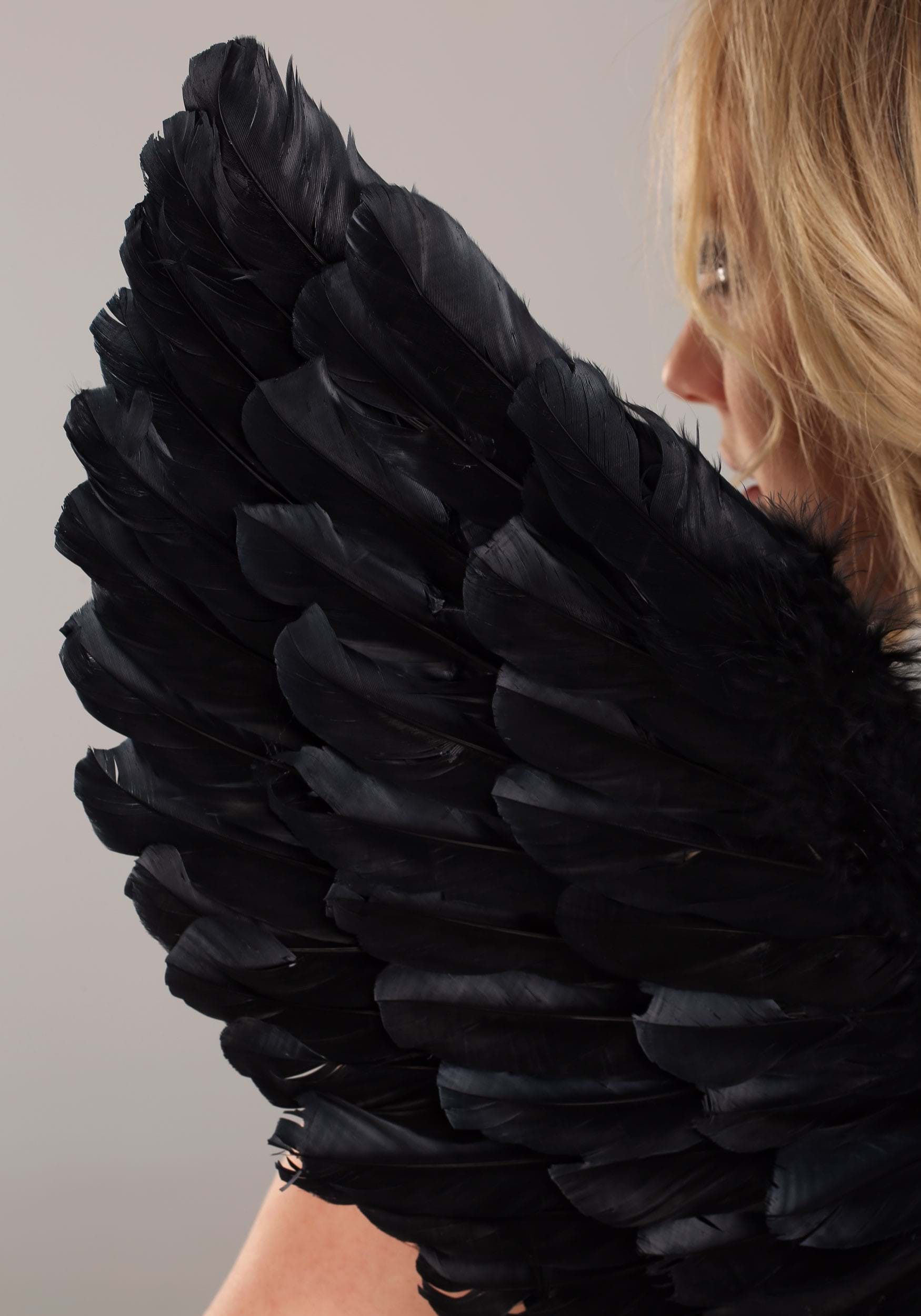 Black Angel Wings Set
