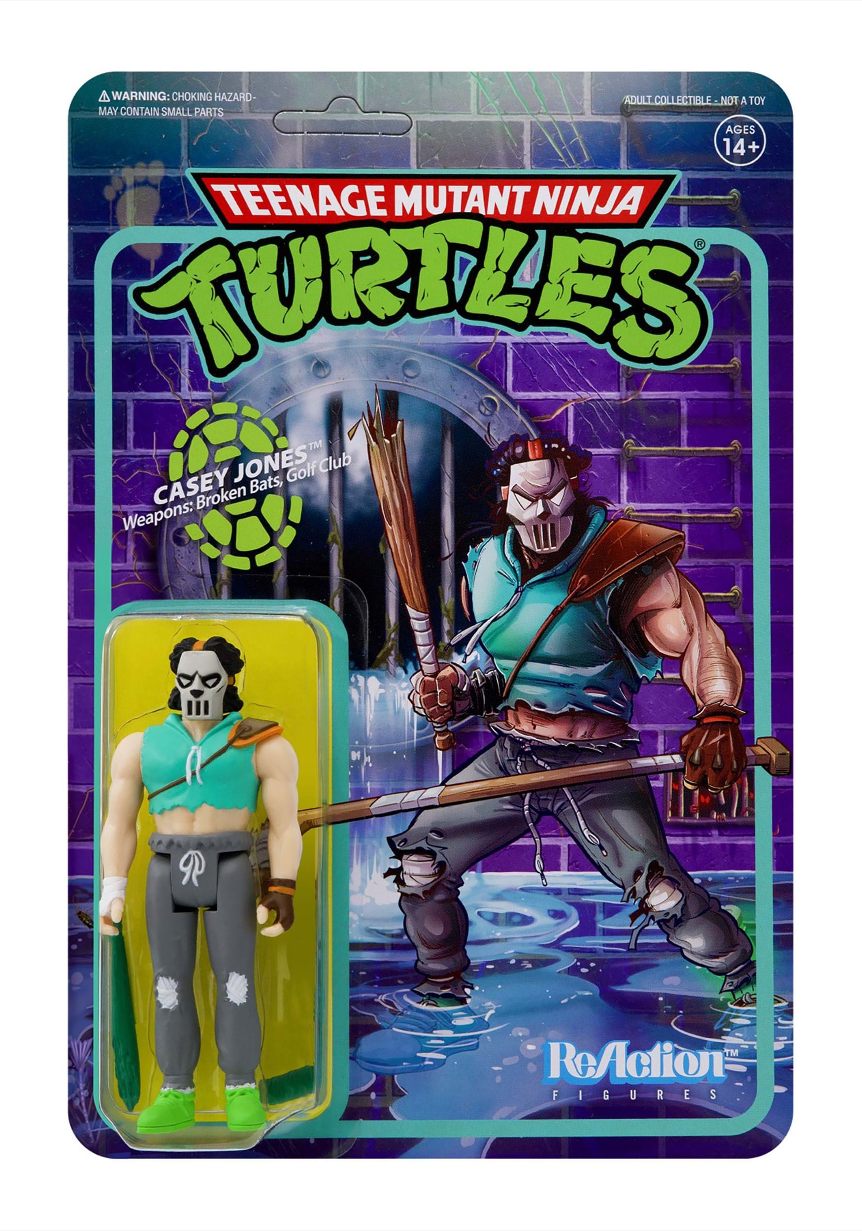 Teenage Mutant Ninja Turtles Casey Jones ReAction Figure