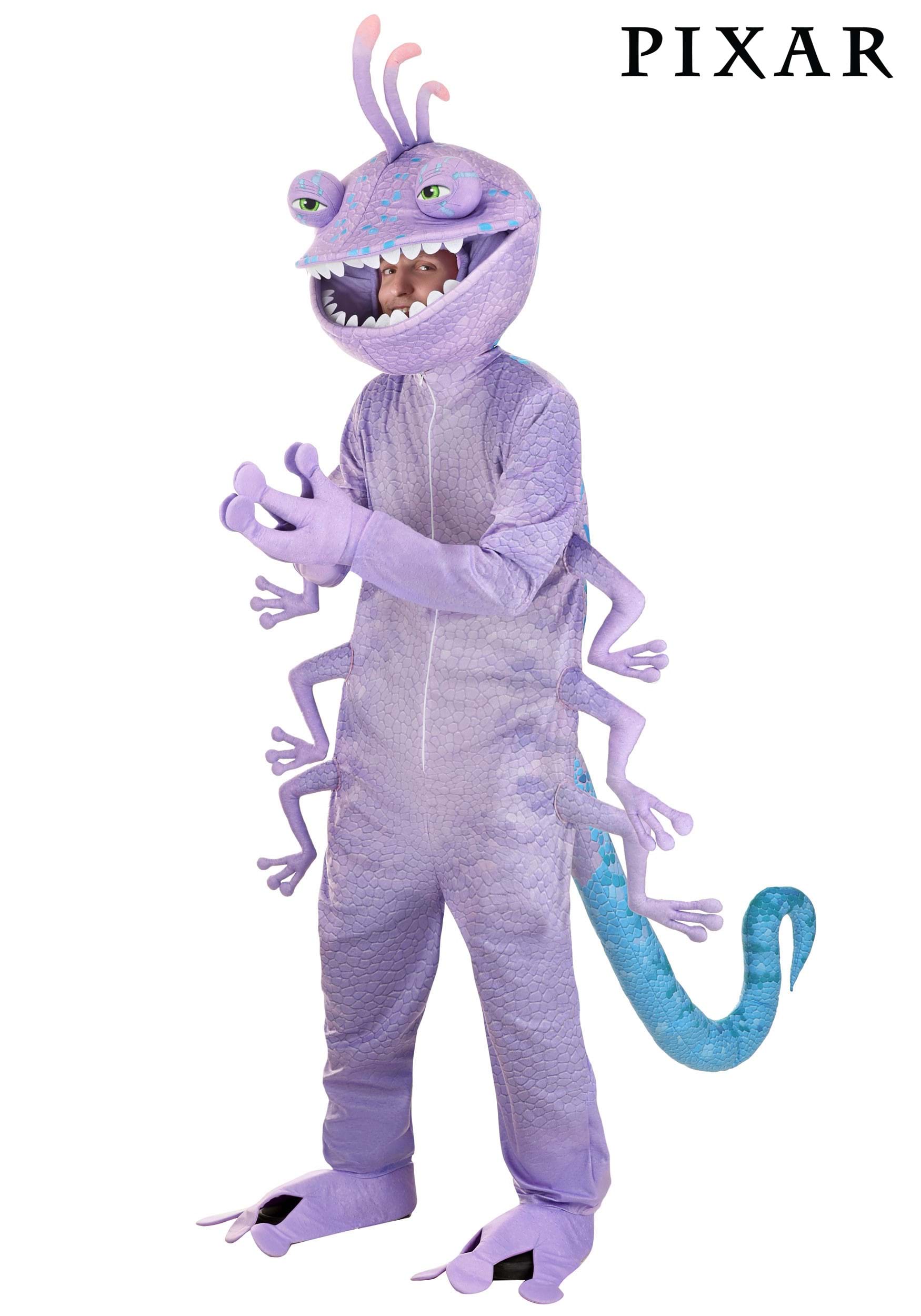 Disney and Pixar Monsters Inc Randall Costume for Men 6 Disney and Pixar Monsters Inc Randall Costume for Men