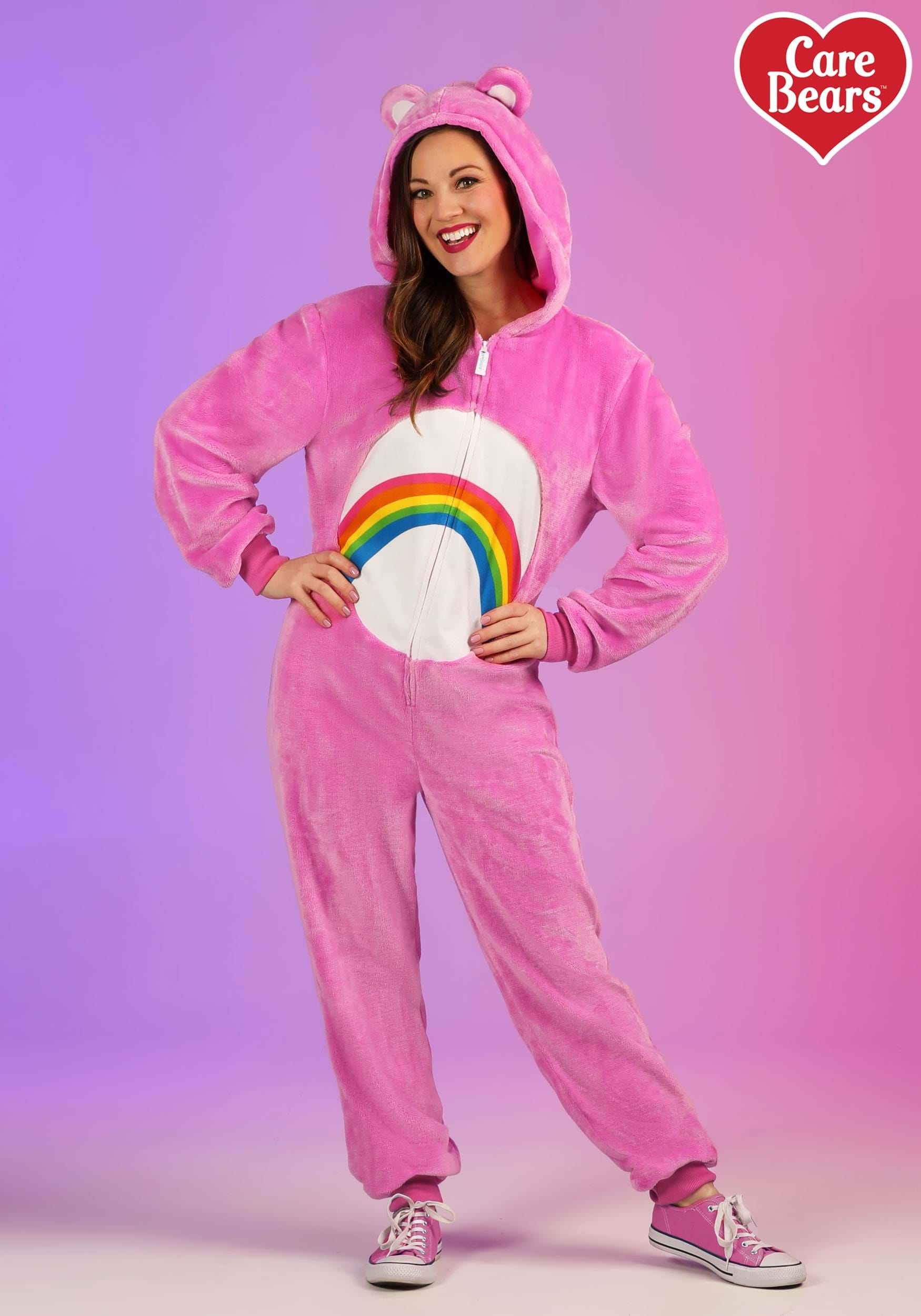 Cheer Bear Care Bear Onesie for Adults