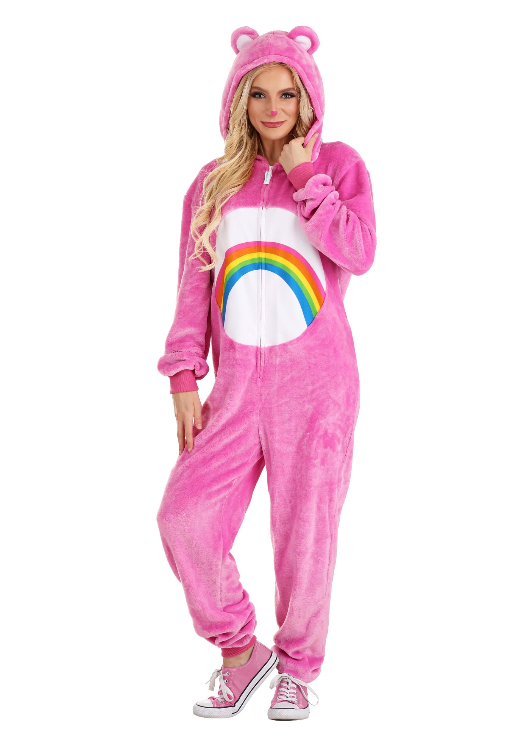 Cheer Bear Care Bear Onesie for Adults